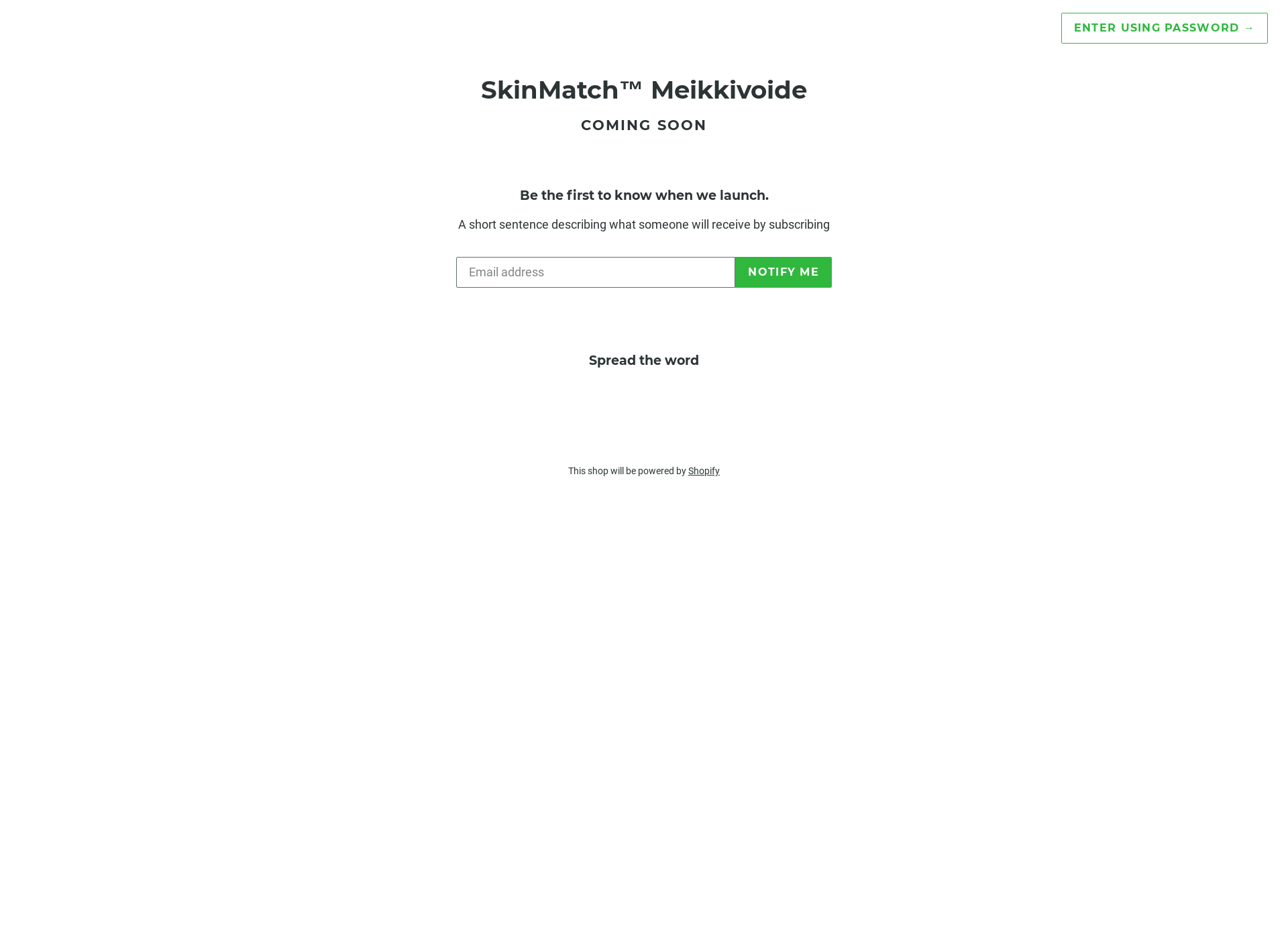 Näyttökuva skinmatch.fi