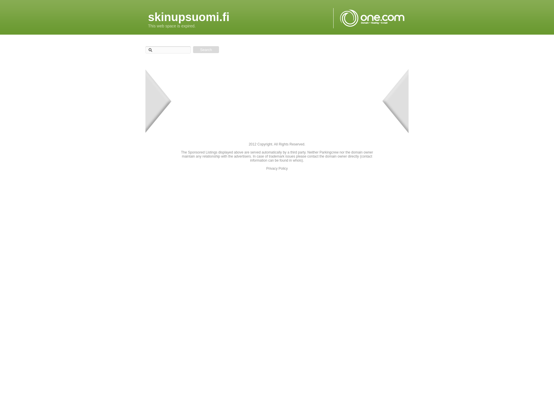 Screenshot for skinupsuomi.fi