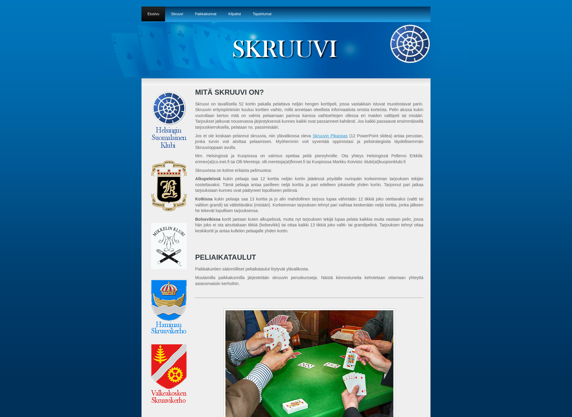 Screenshot for skruuvi.fi