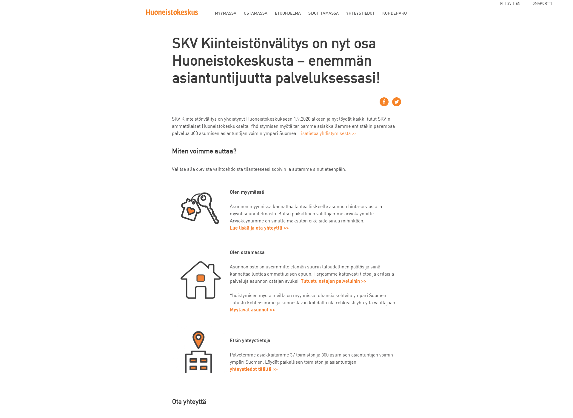 Skärmdump för skv.fi