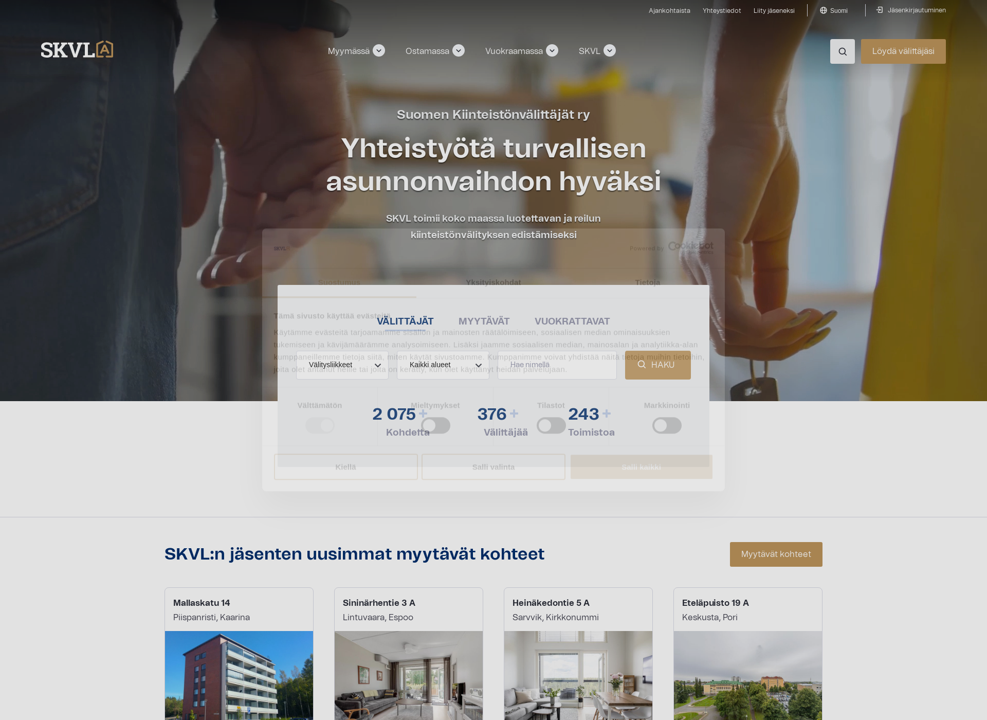 Screenshot for skvl.fi