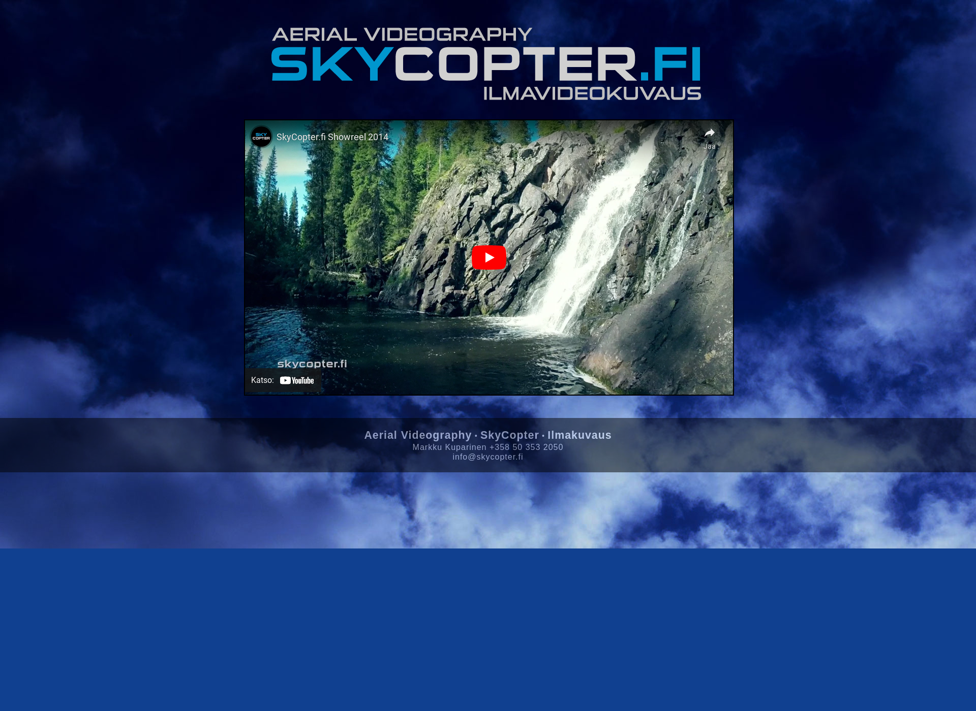 Screenshot for skycopter.fi