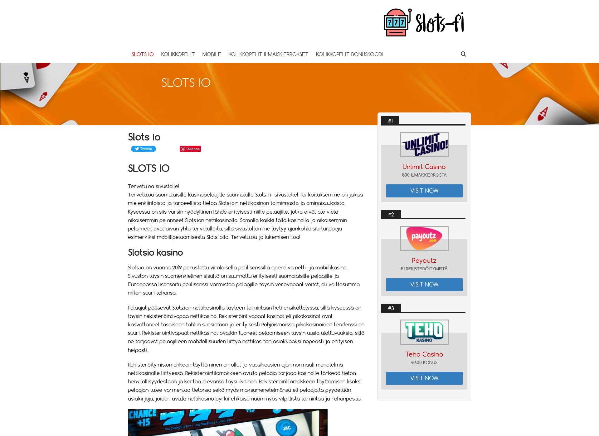 Screenshot for slots-fi.fi