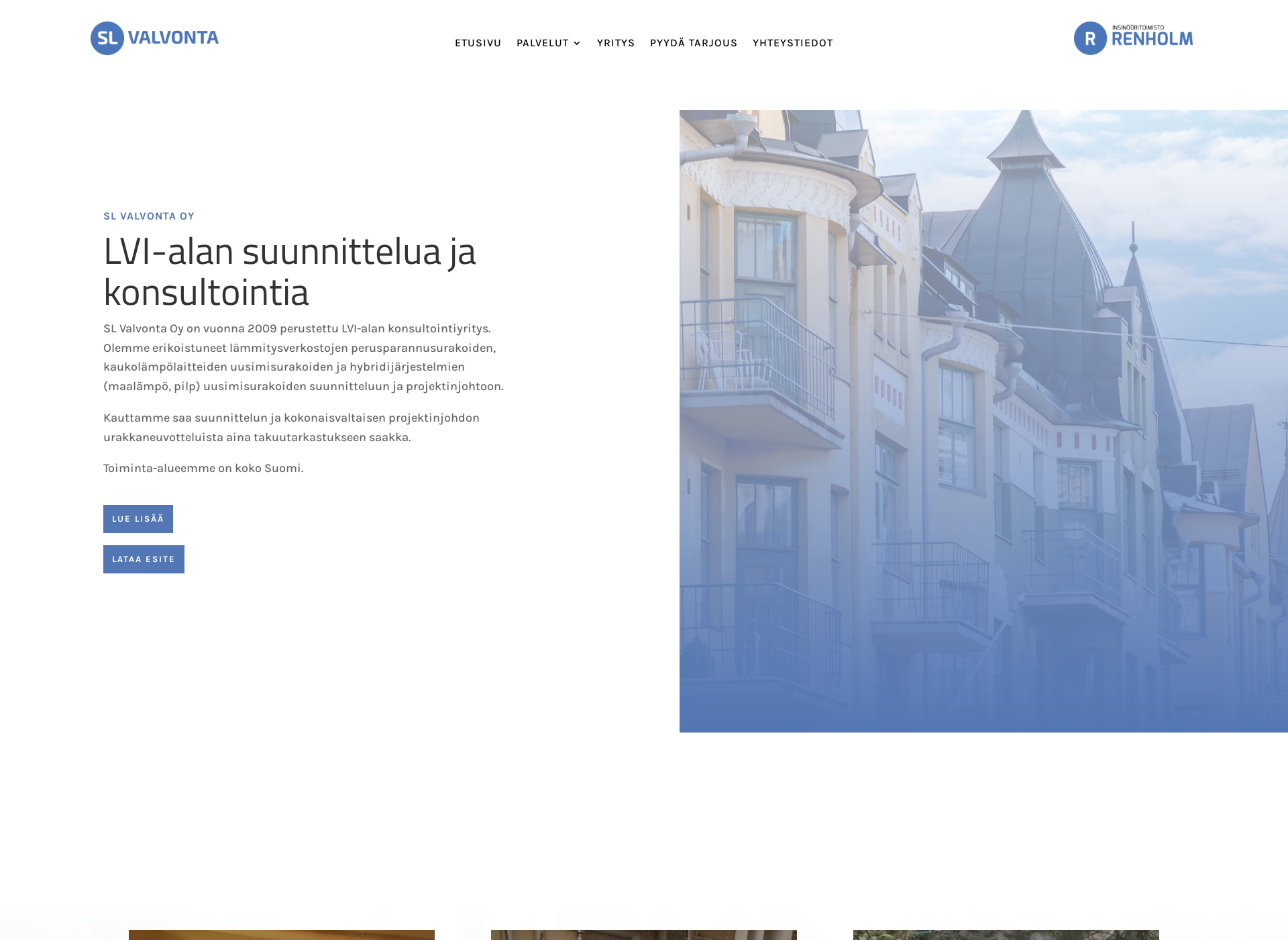 Screenshot for slvalvonta.fi