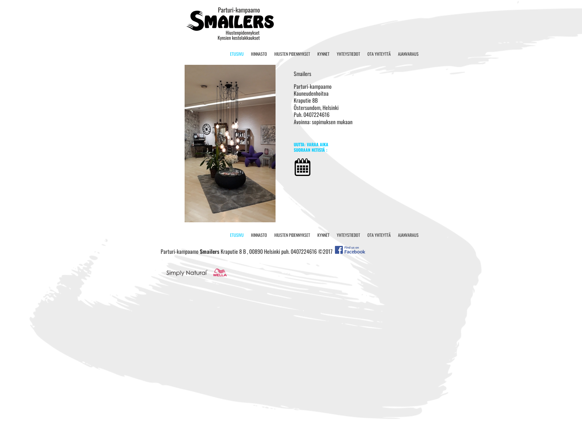 Screenshot for smailers.fi