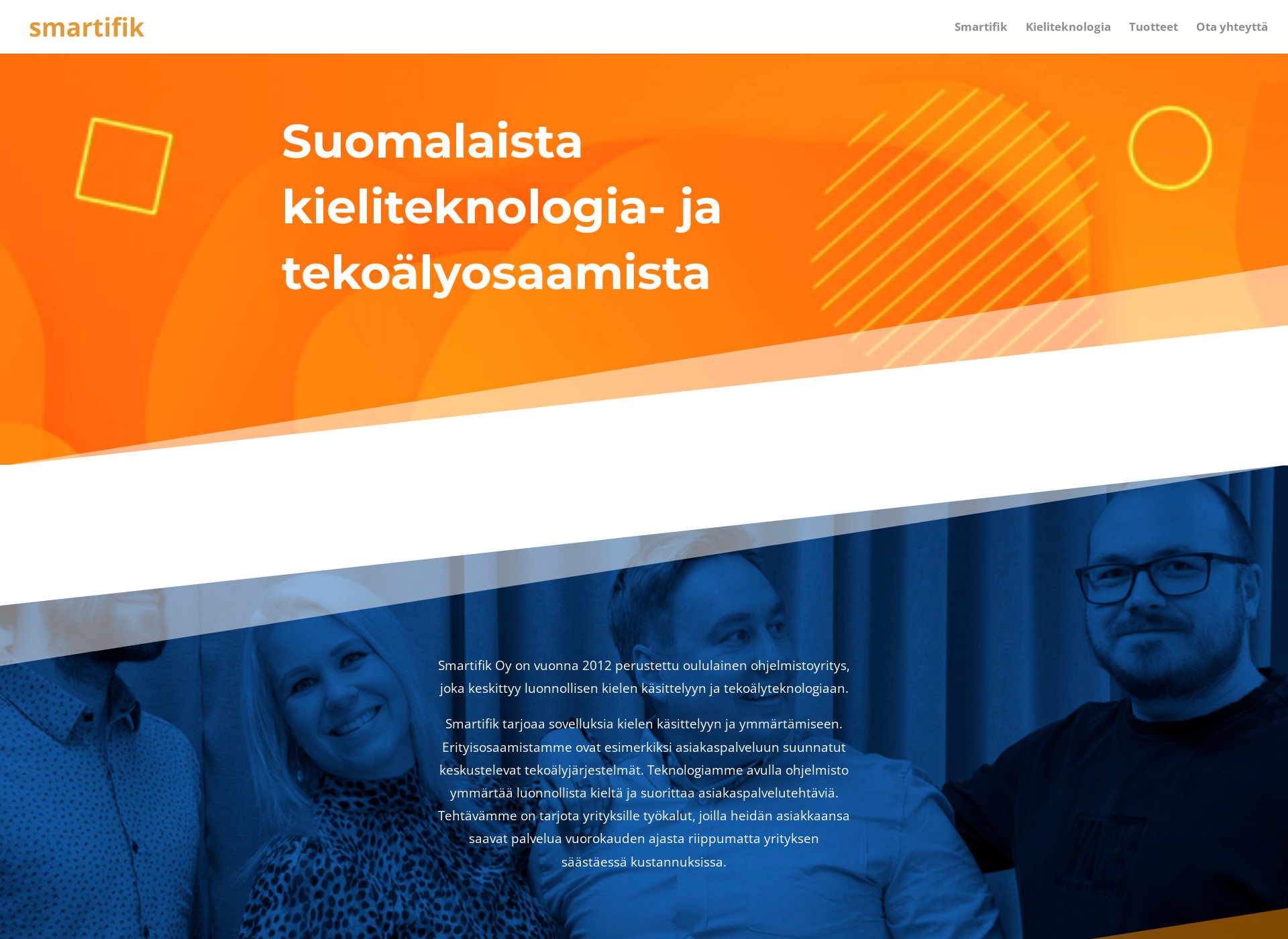 Screenshot for smartifik.fi