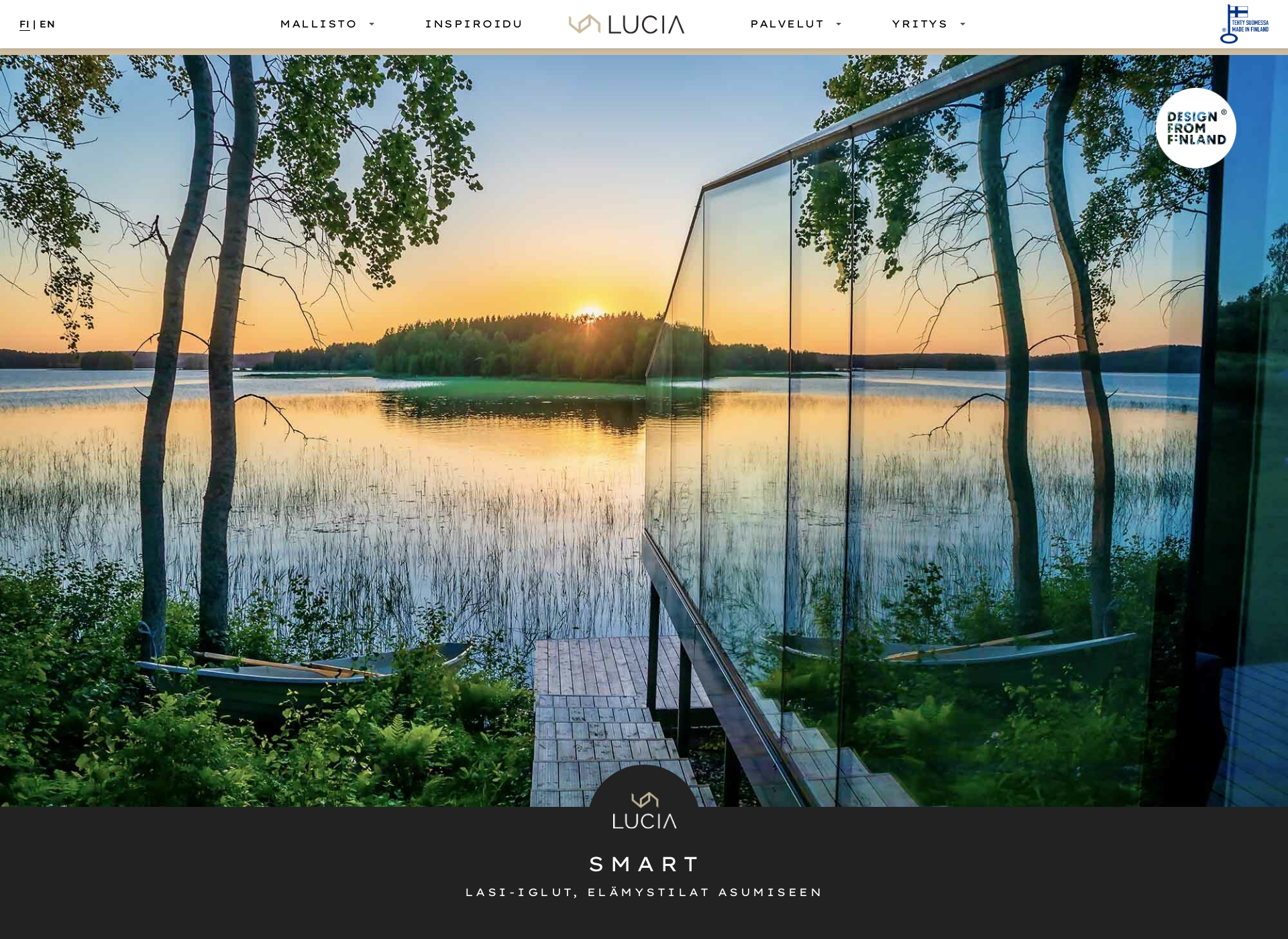 Screenshot for smartlucia.fi