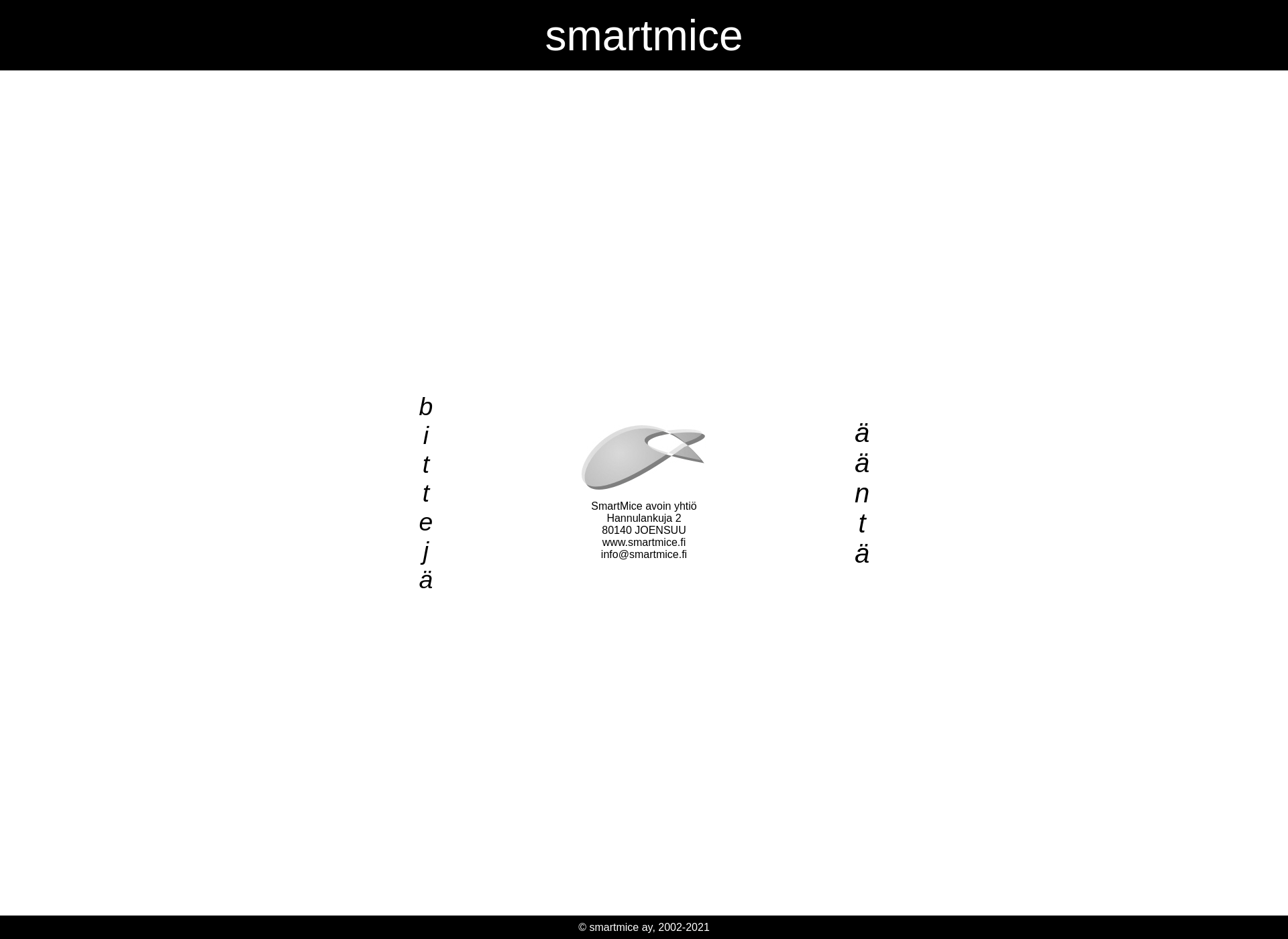 Skärmdump för smartmice.fi