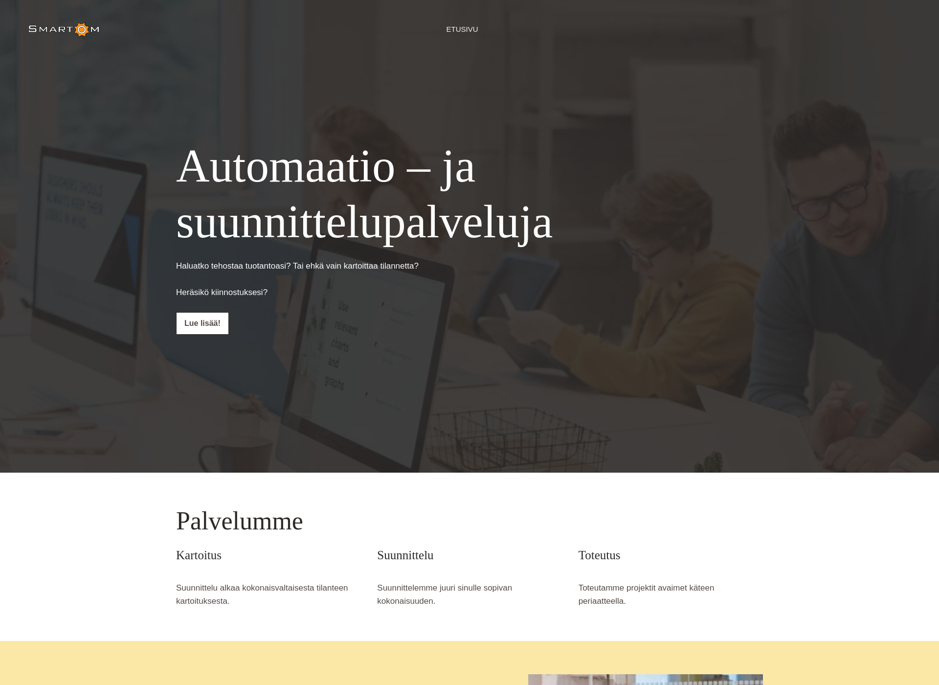 Screenshot for smartom.fi