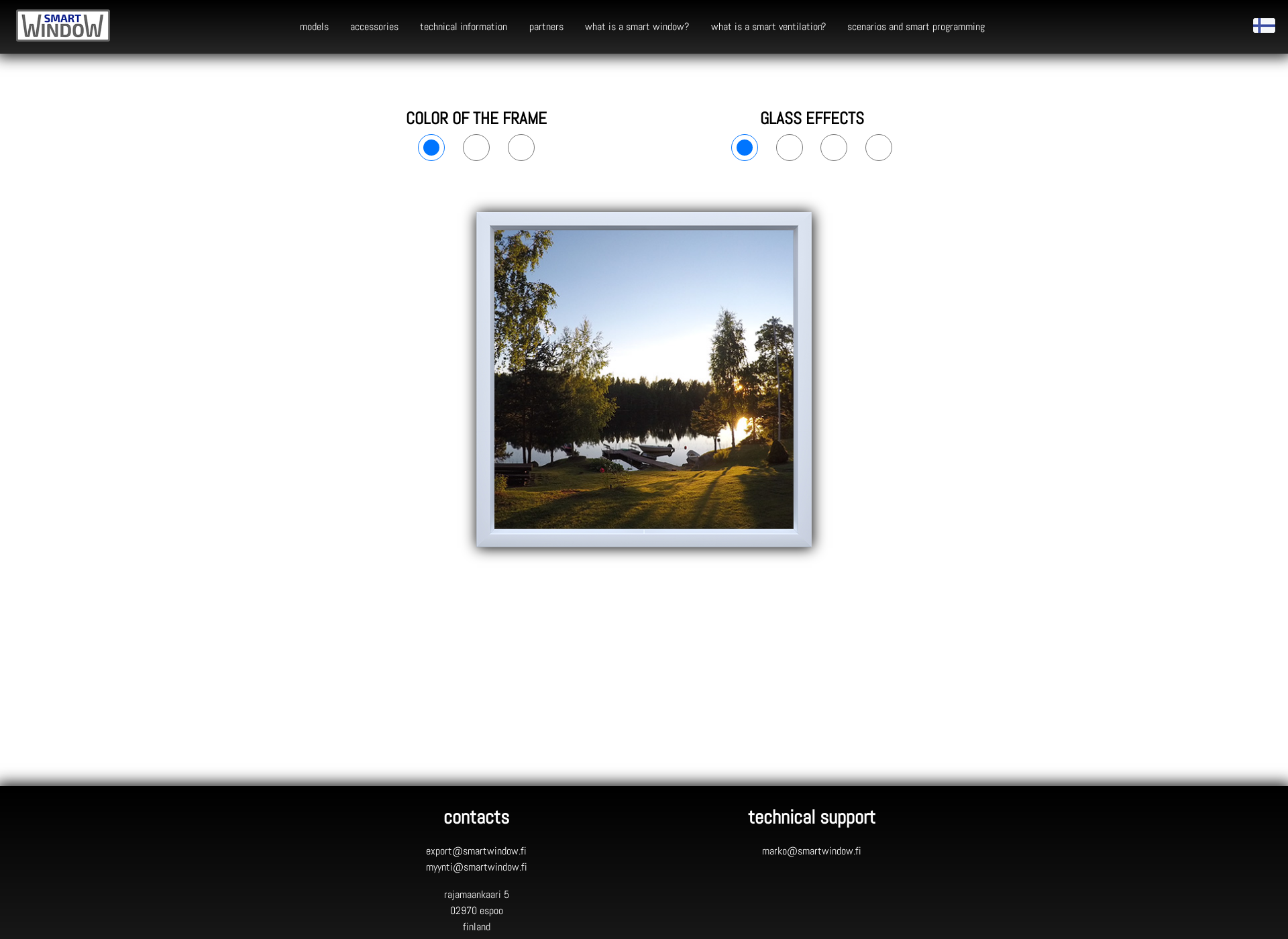 Screenshot for smartwindow.fi