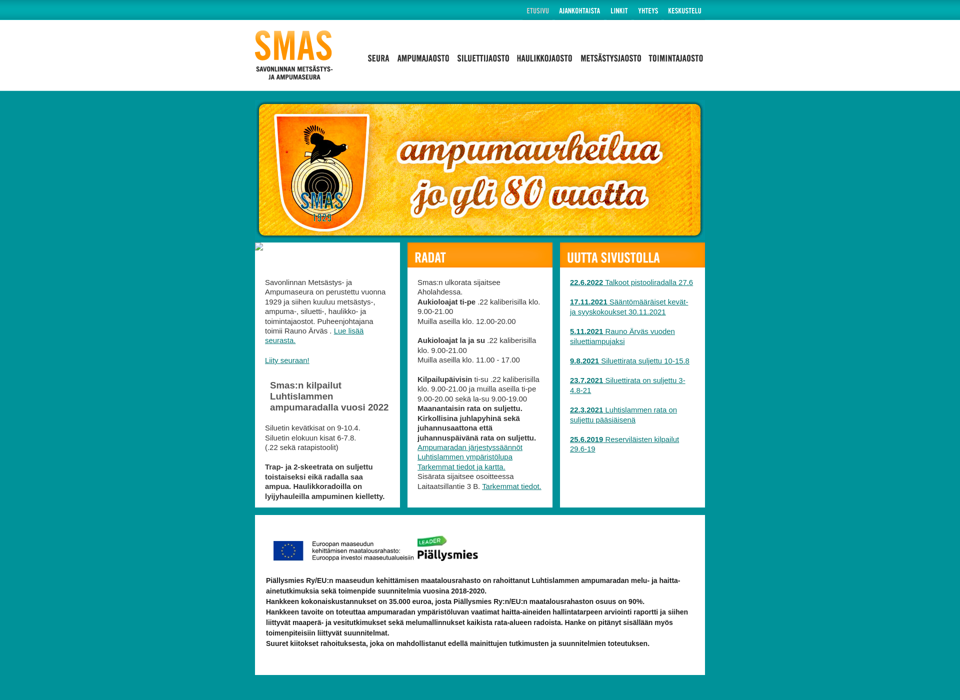 Screenshot for smas.fi