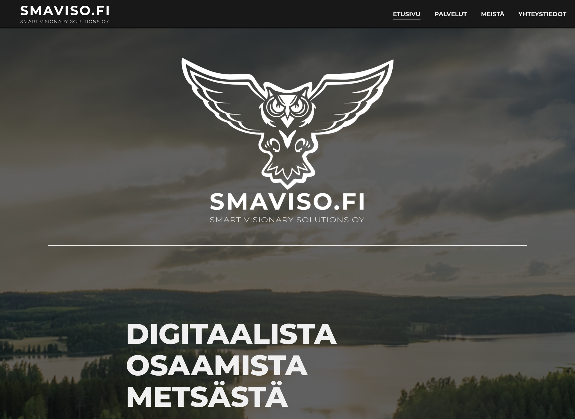 Skärmdump för smaviso.fi