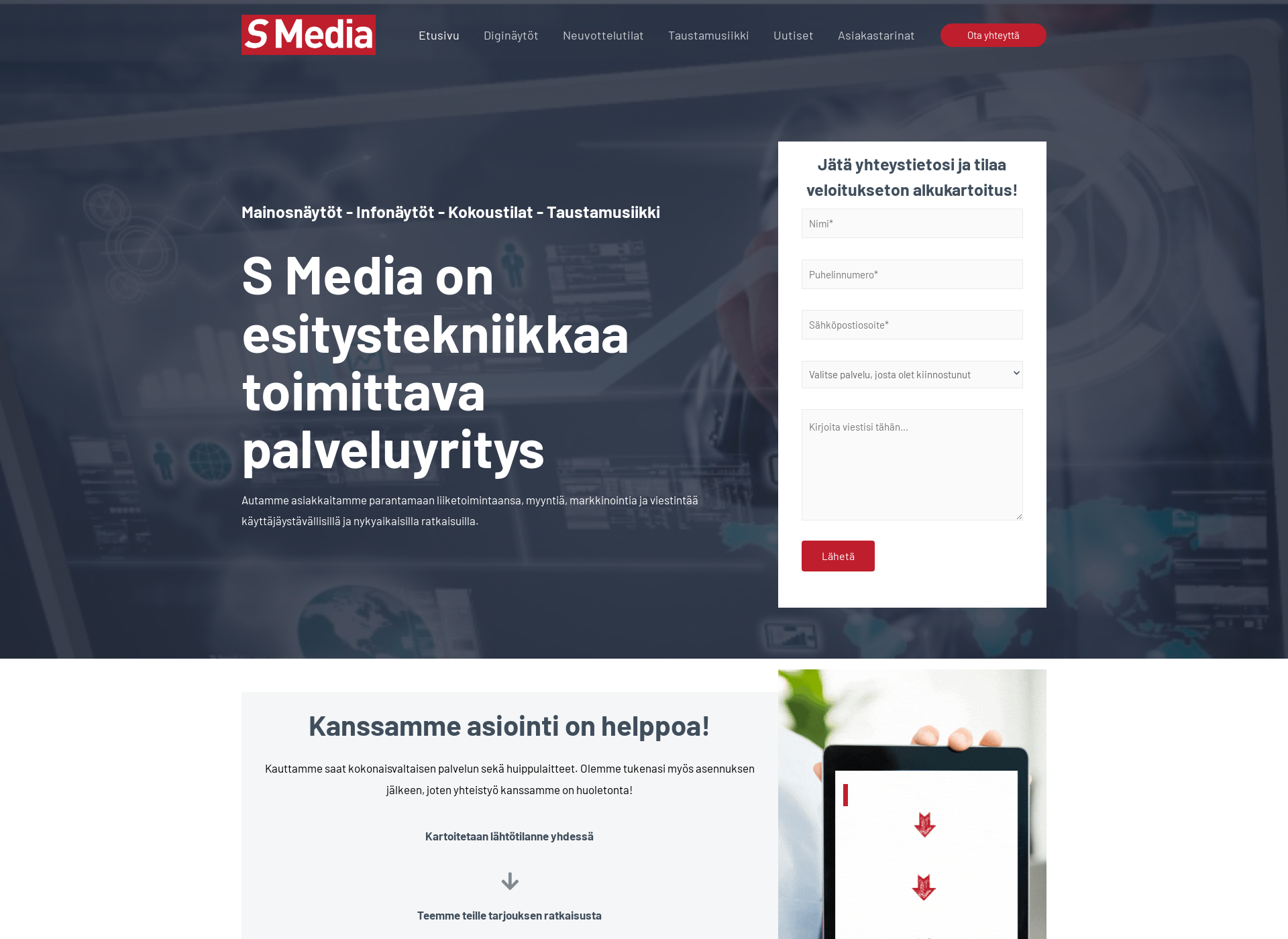 Screenshot for smedia.fi
