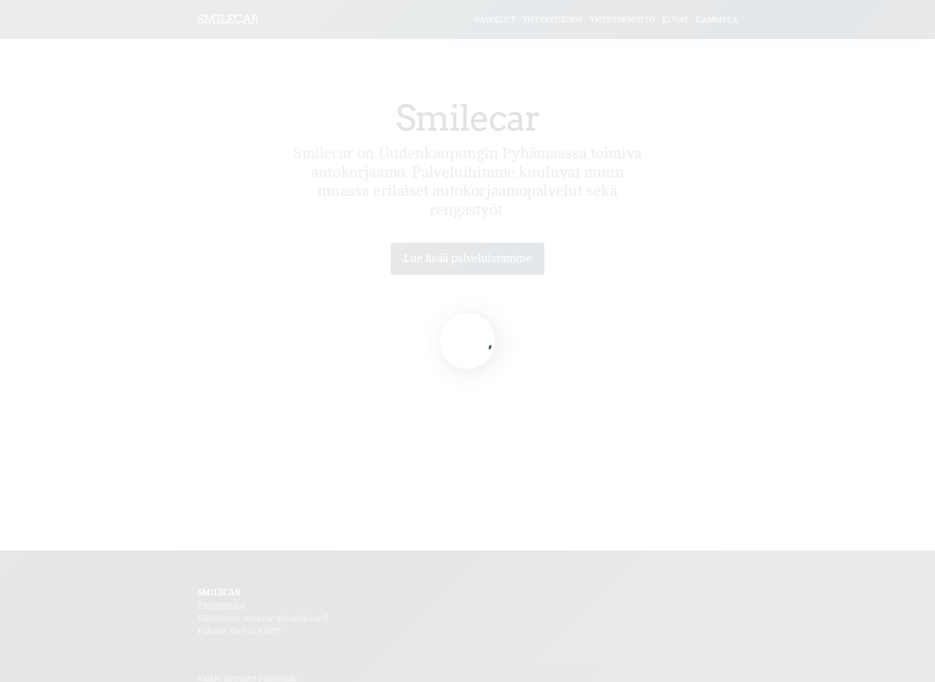 Screenshot for smilecar.fi