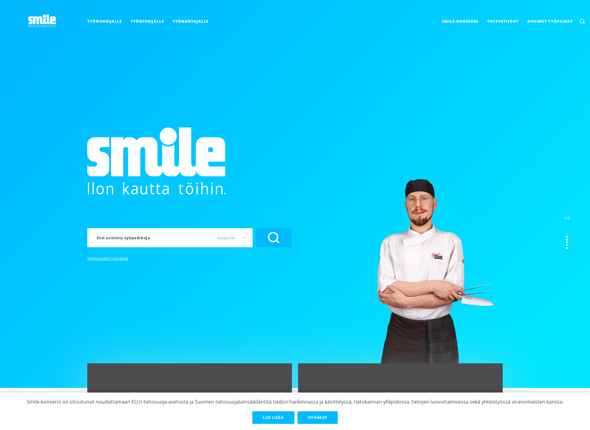 Screenshot for smilemms.fi