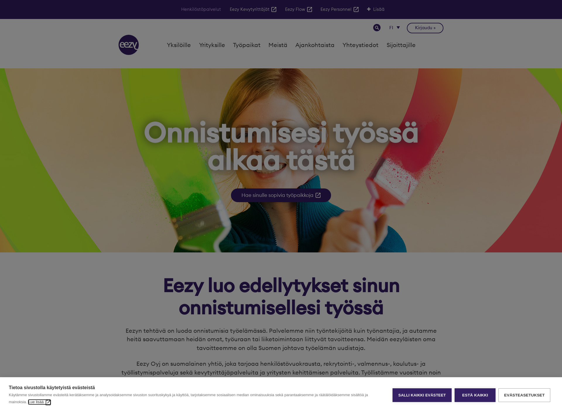 Screenshot for smilepalvelut.fi