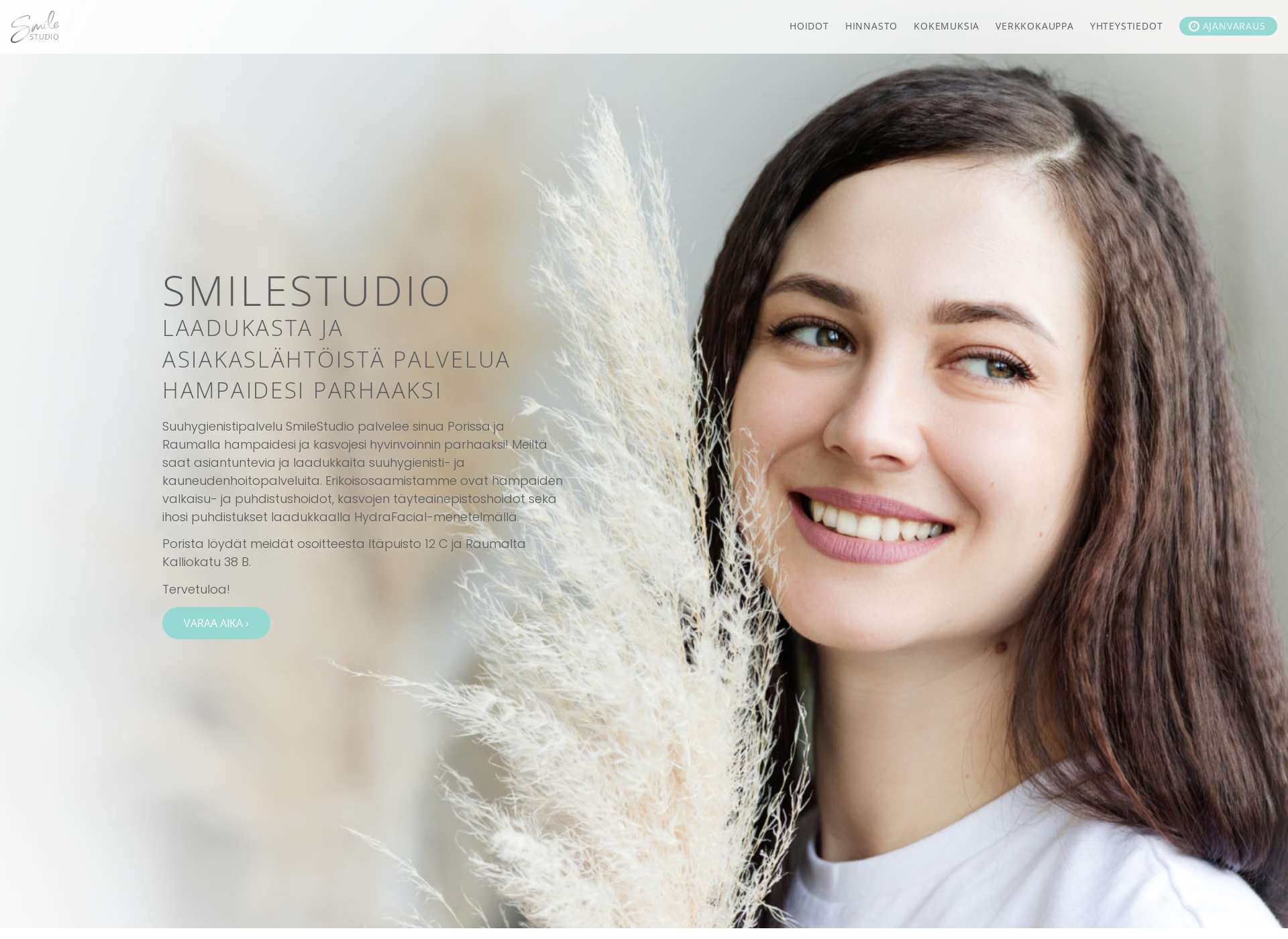 Screenshot for smilestudio.fi