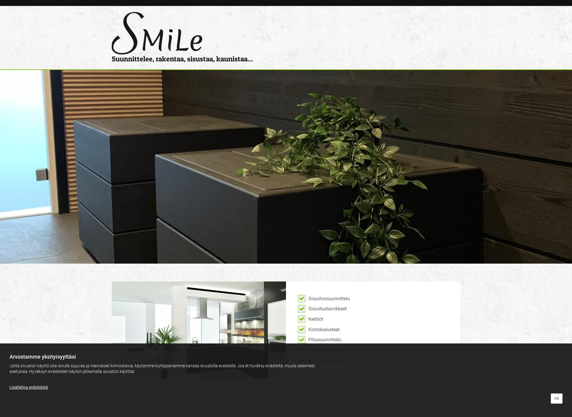 Screenshot for smilesuunnittelu.fi
