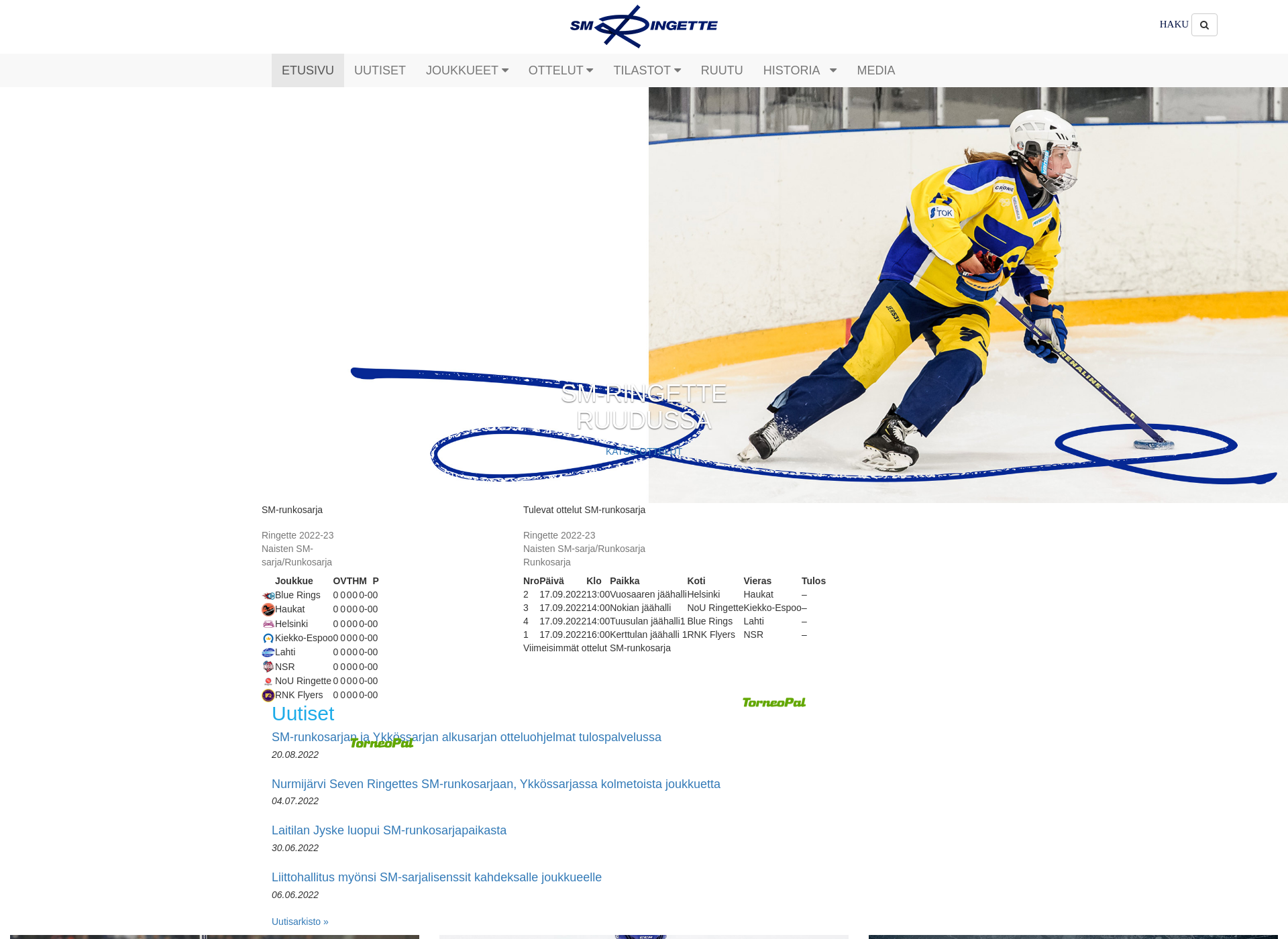 Screenshot for smringette.fi