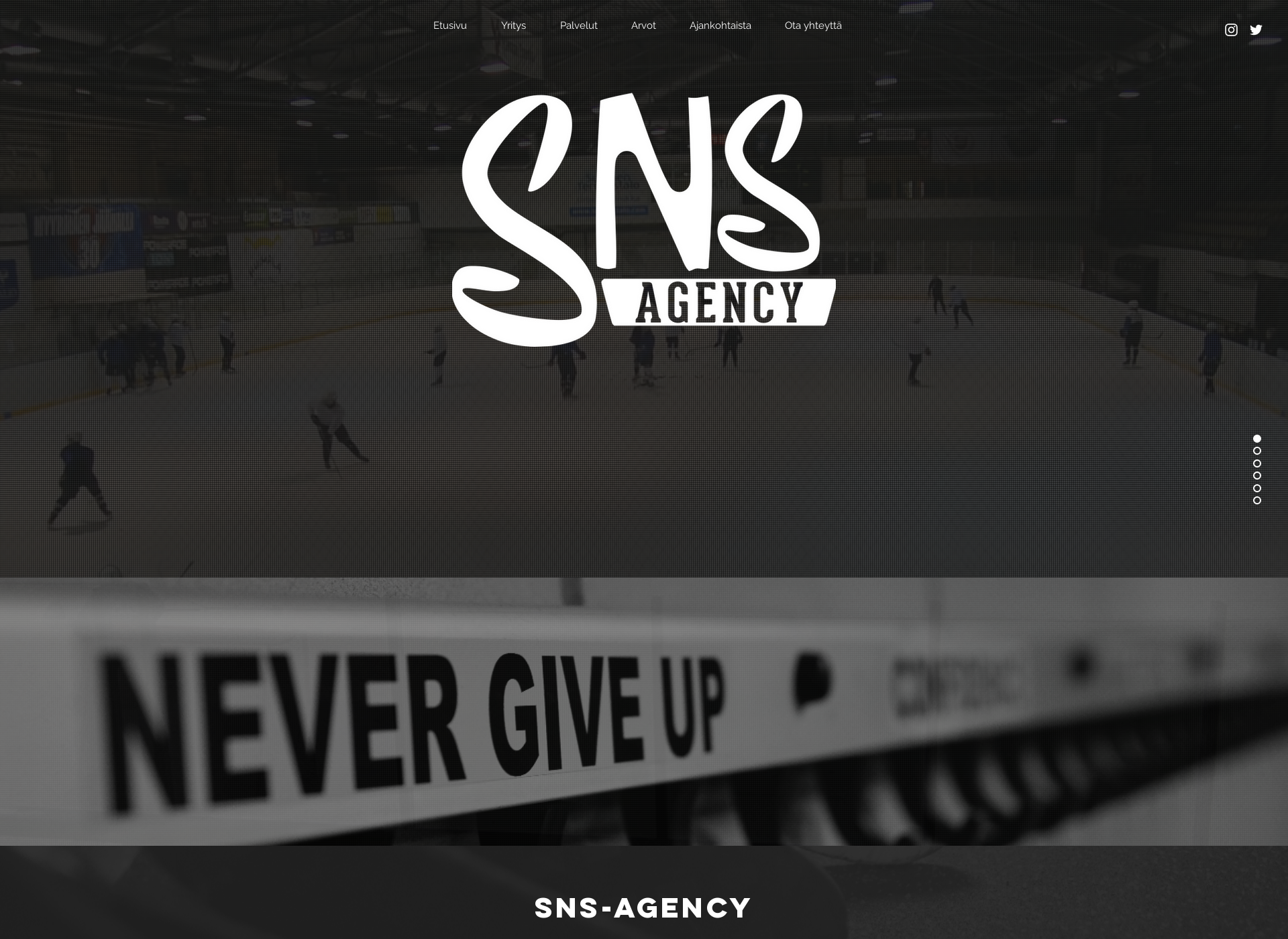 Screenshot for sns-agency.com