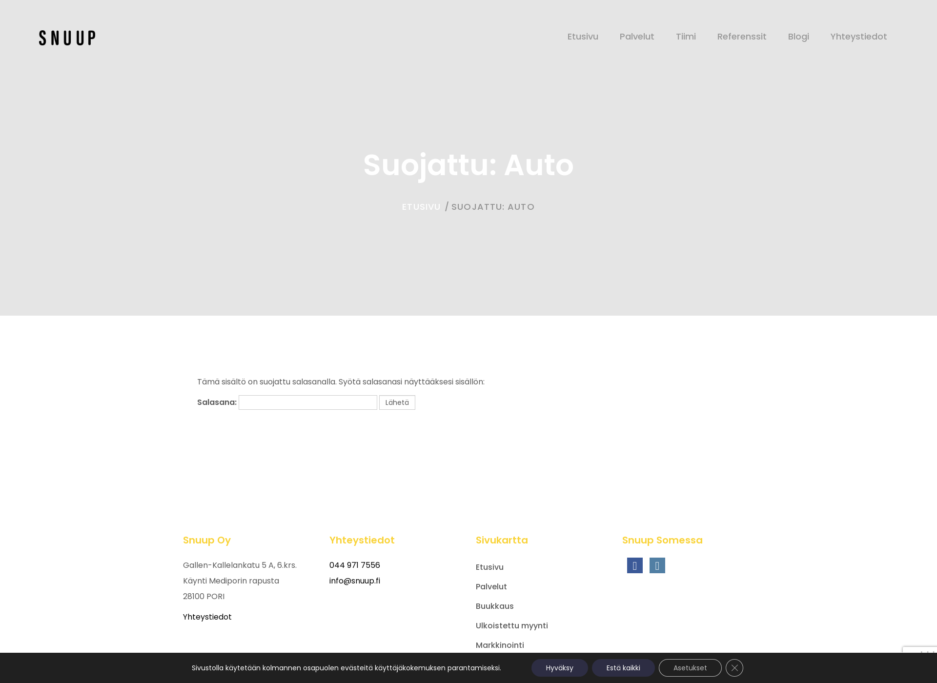 Screenshot for snuupauto.fi