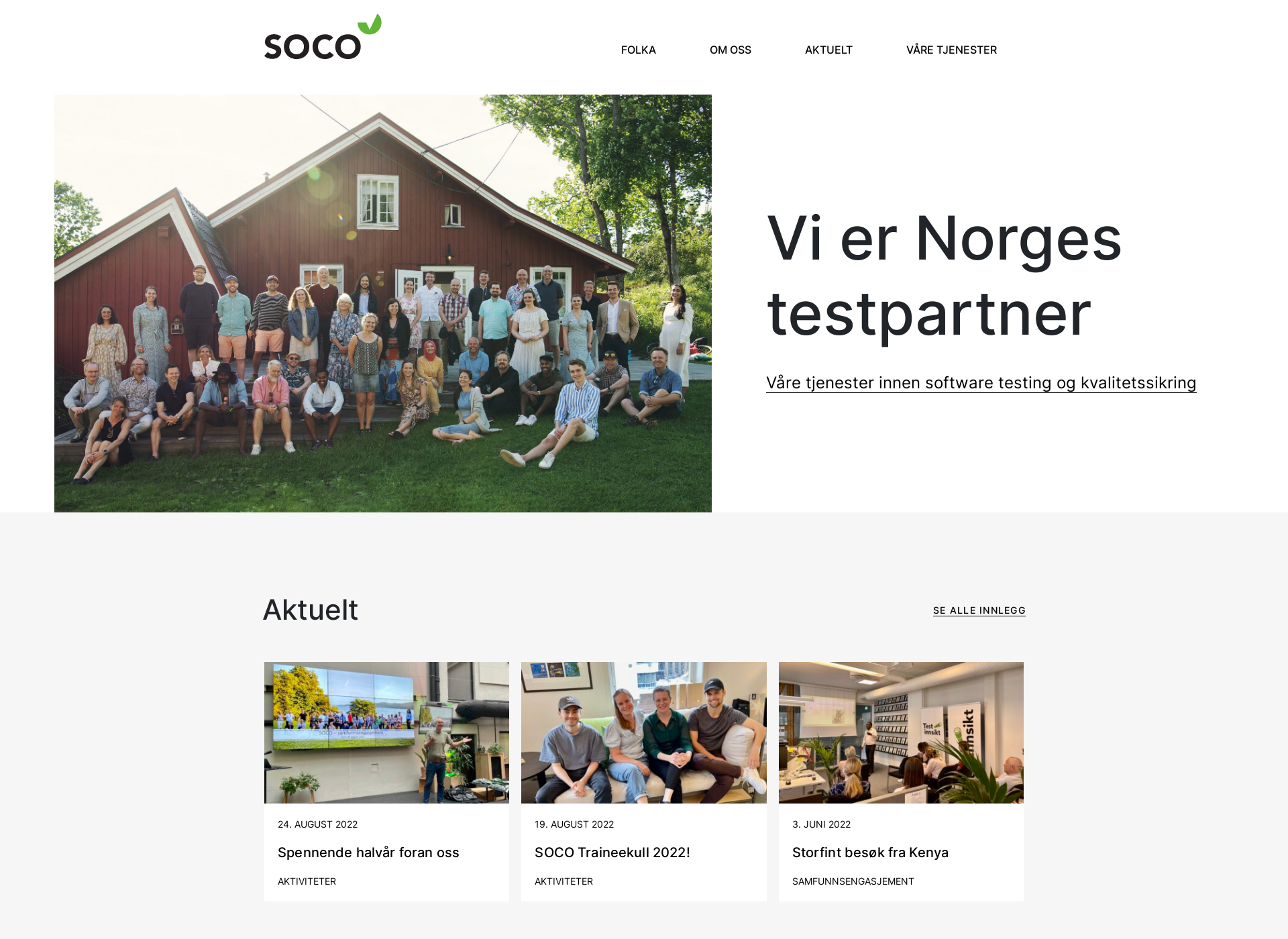 Skärmdump för soco.fi