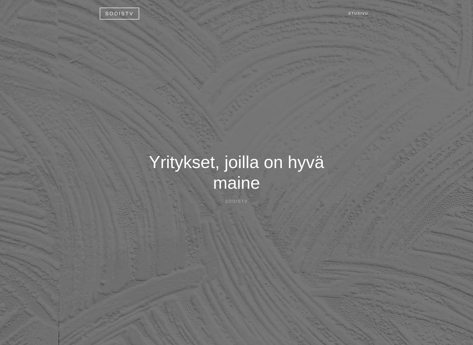 Näyttökuva sodistv.fi