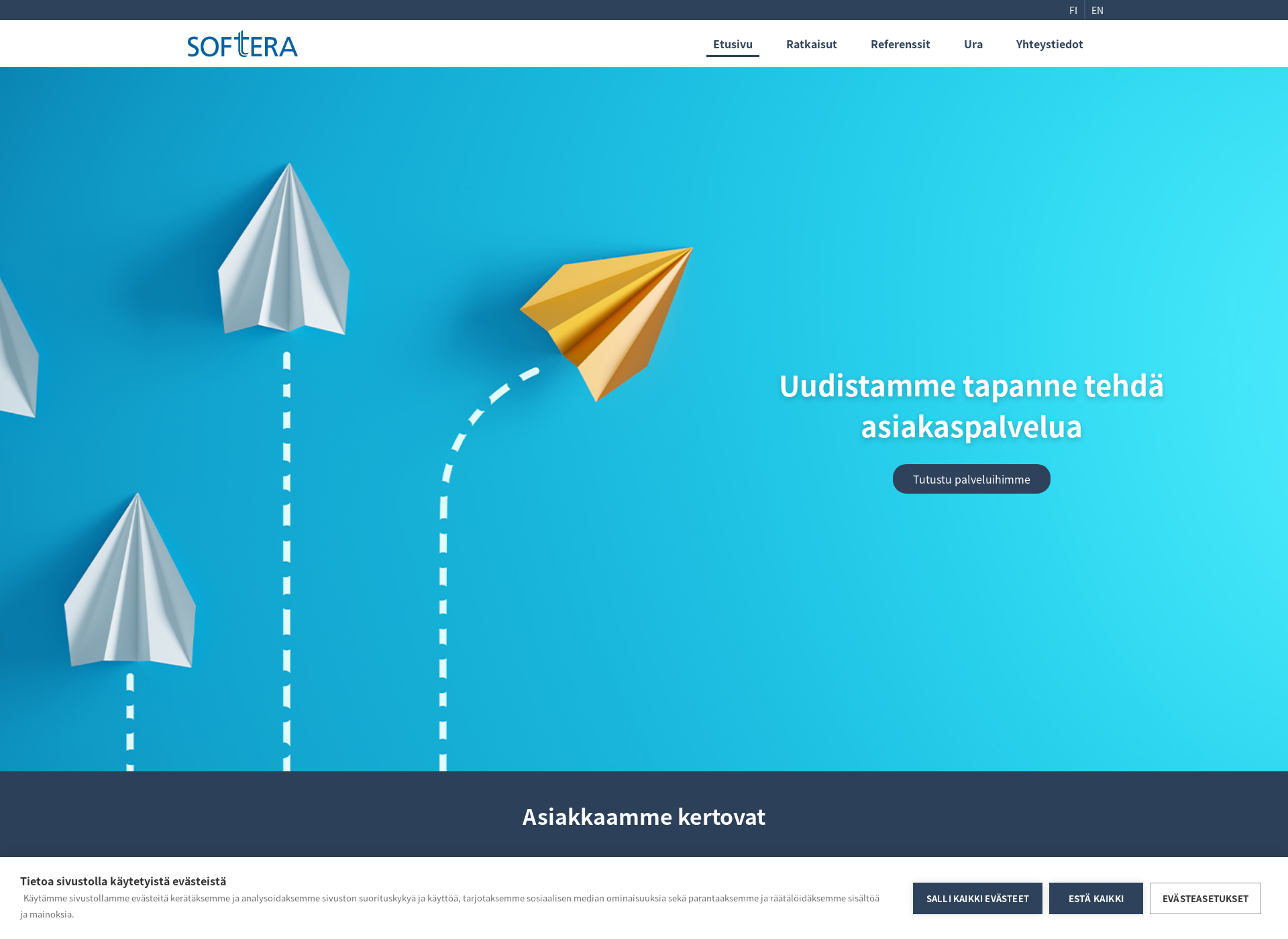 Screenshot for softera.fi