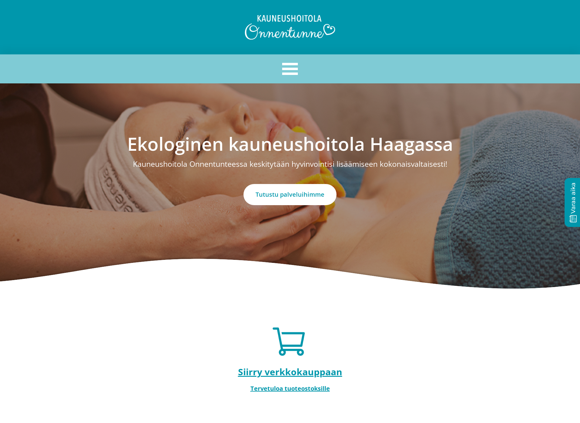 Skärmdump för sokerointihelsinki.fi