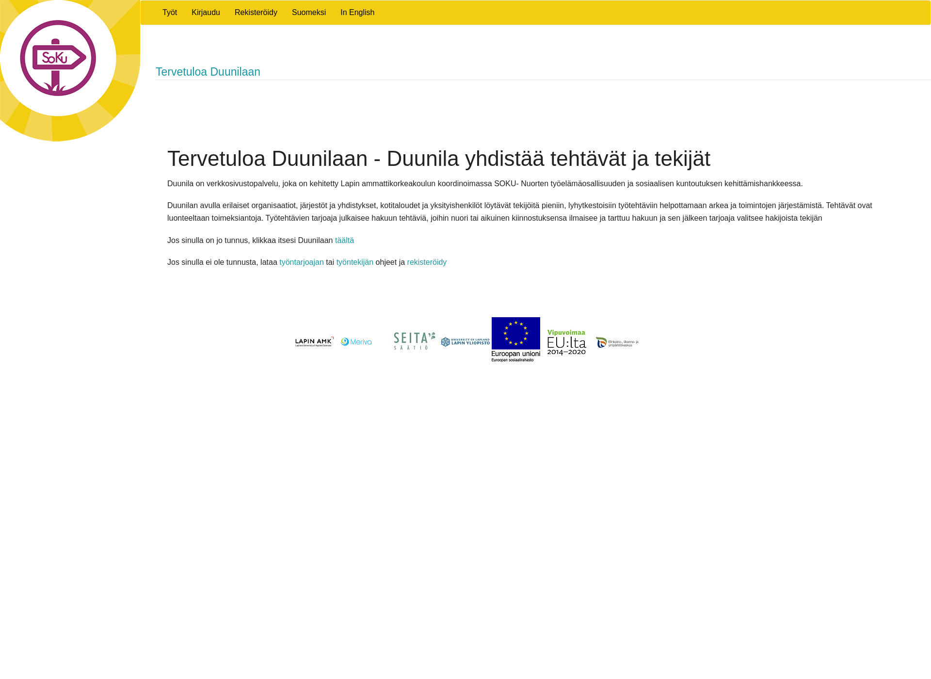 Screenshot for soku.fi
