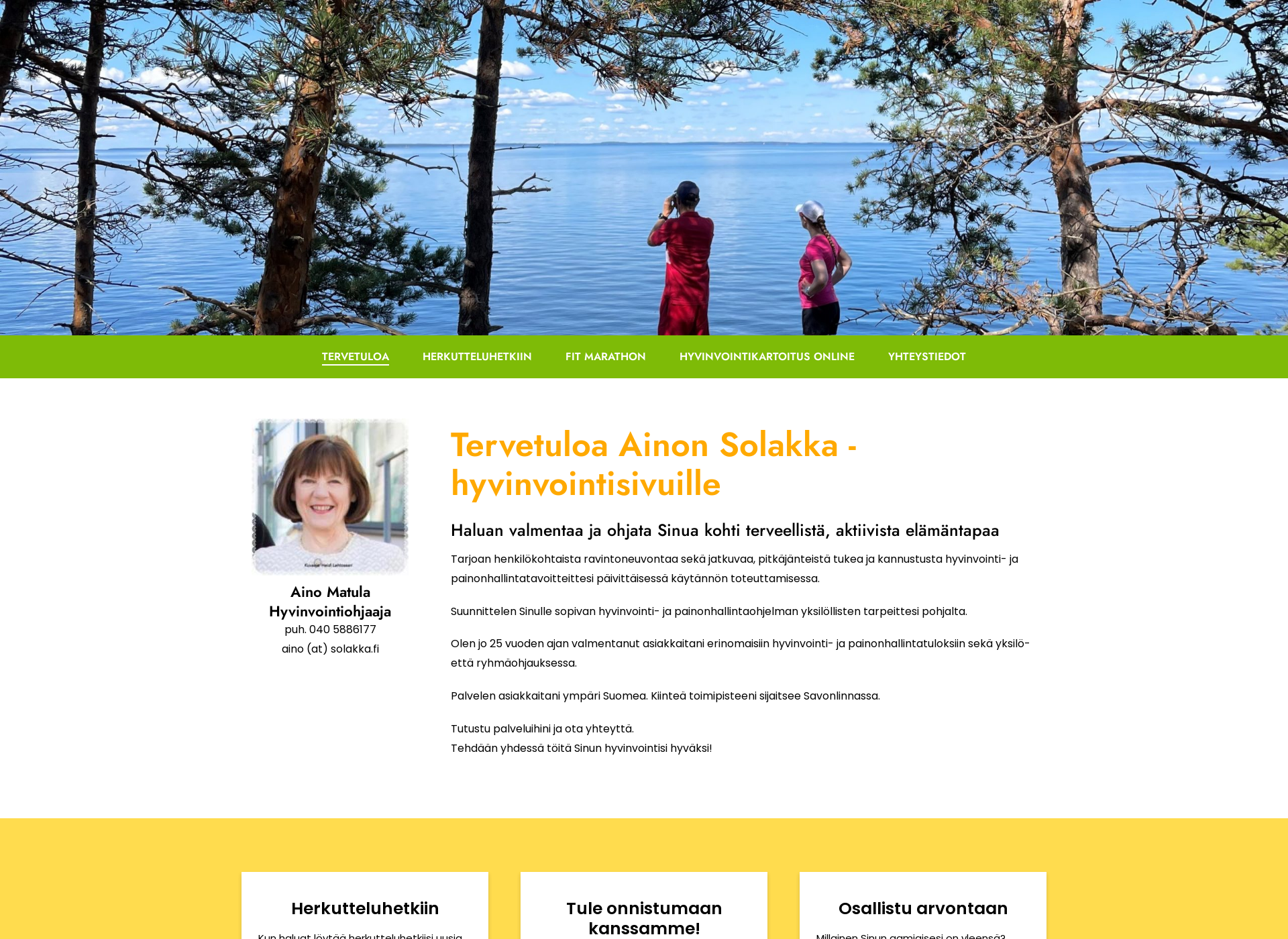 Screenshot for solakka.fi