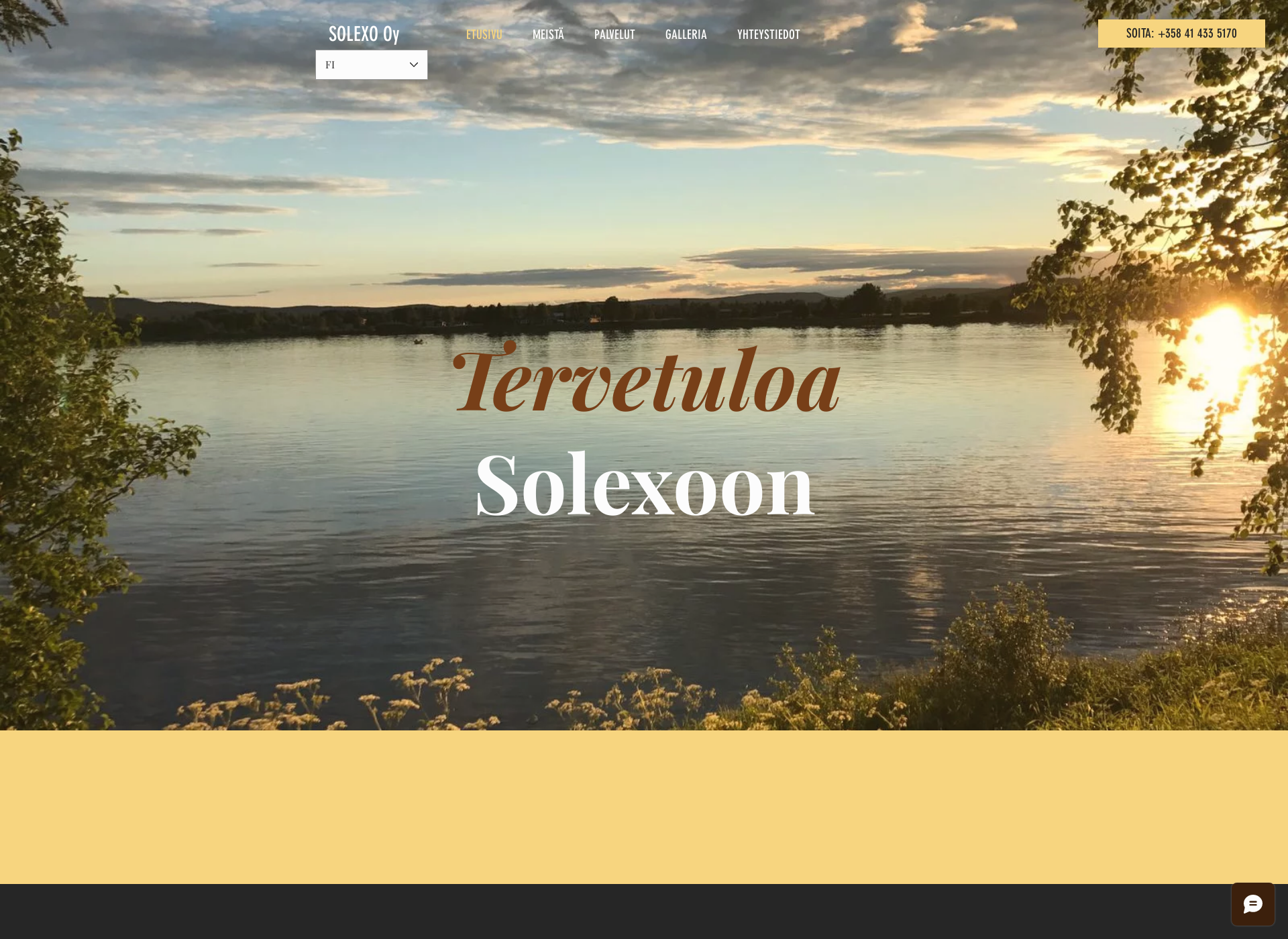 Screenshot for solexo.fi