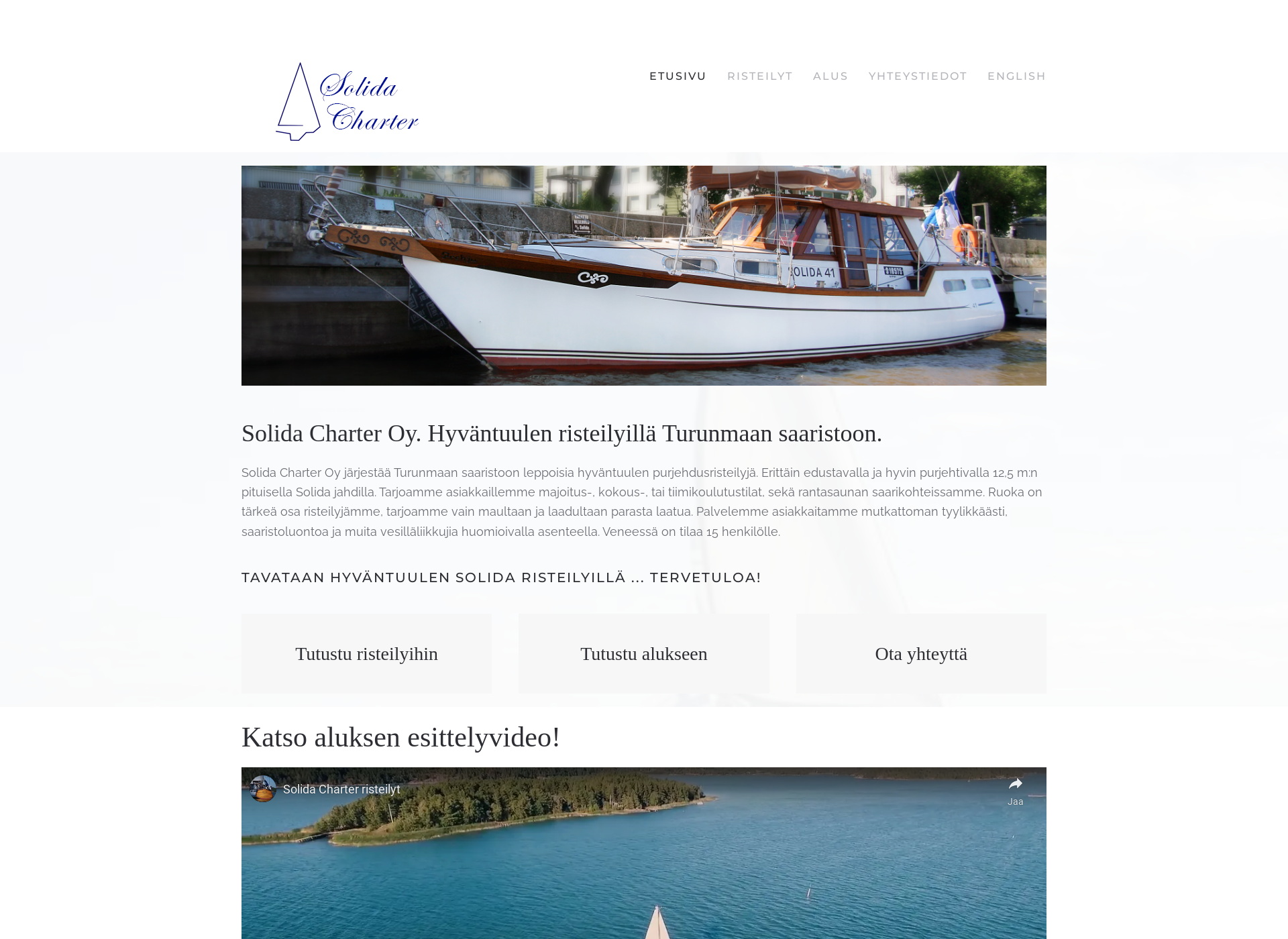 Screenshot for solida.fi