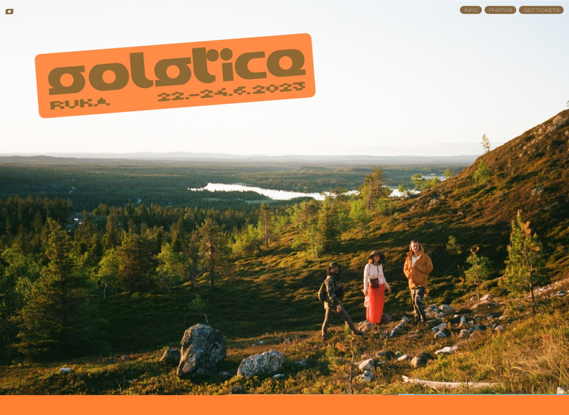 Screenshot for solsticefestival.fi