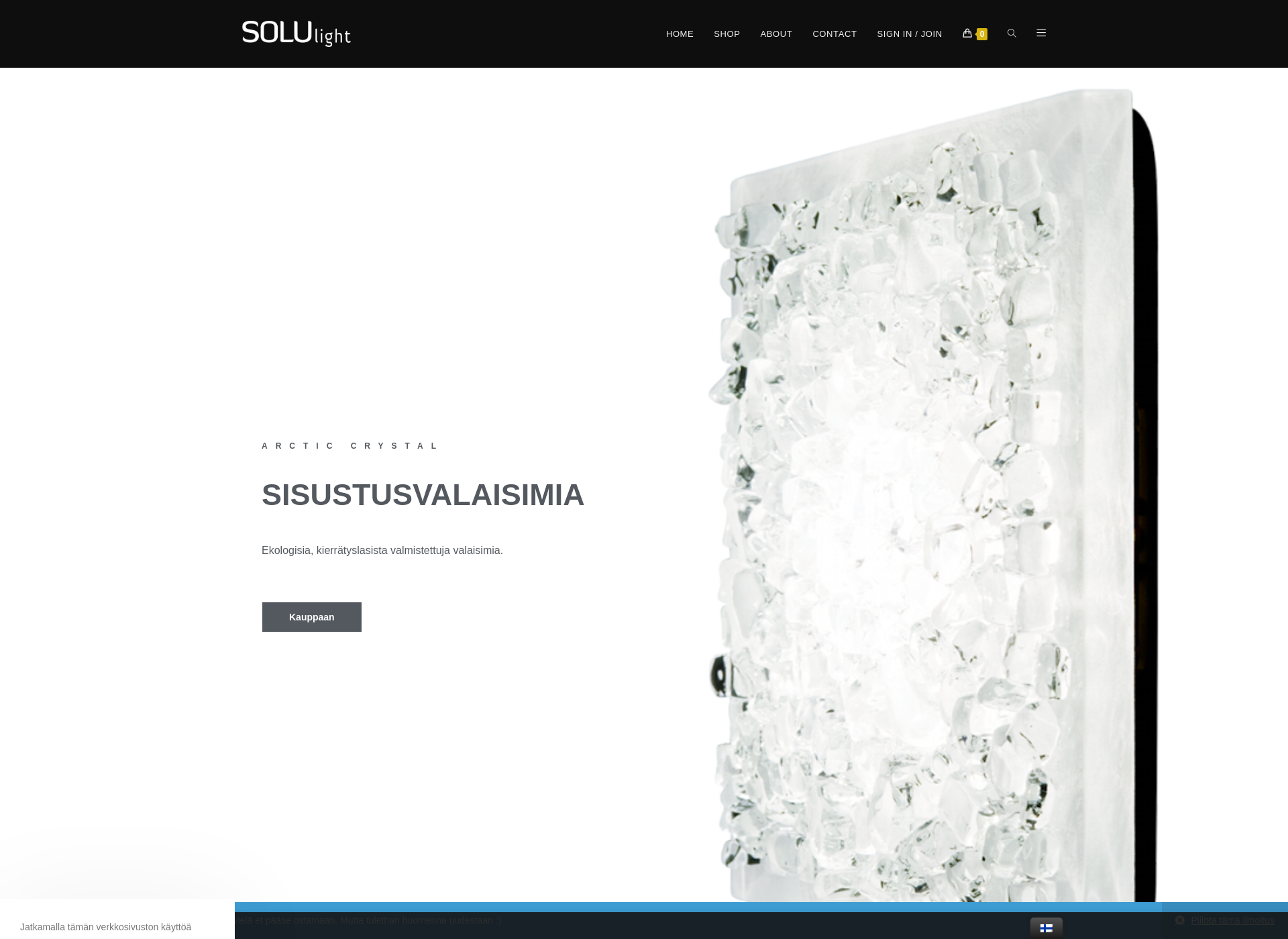 Screenshot for solulight.fi