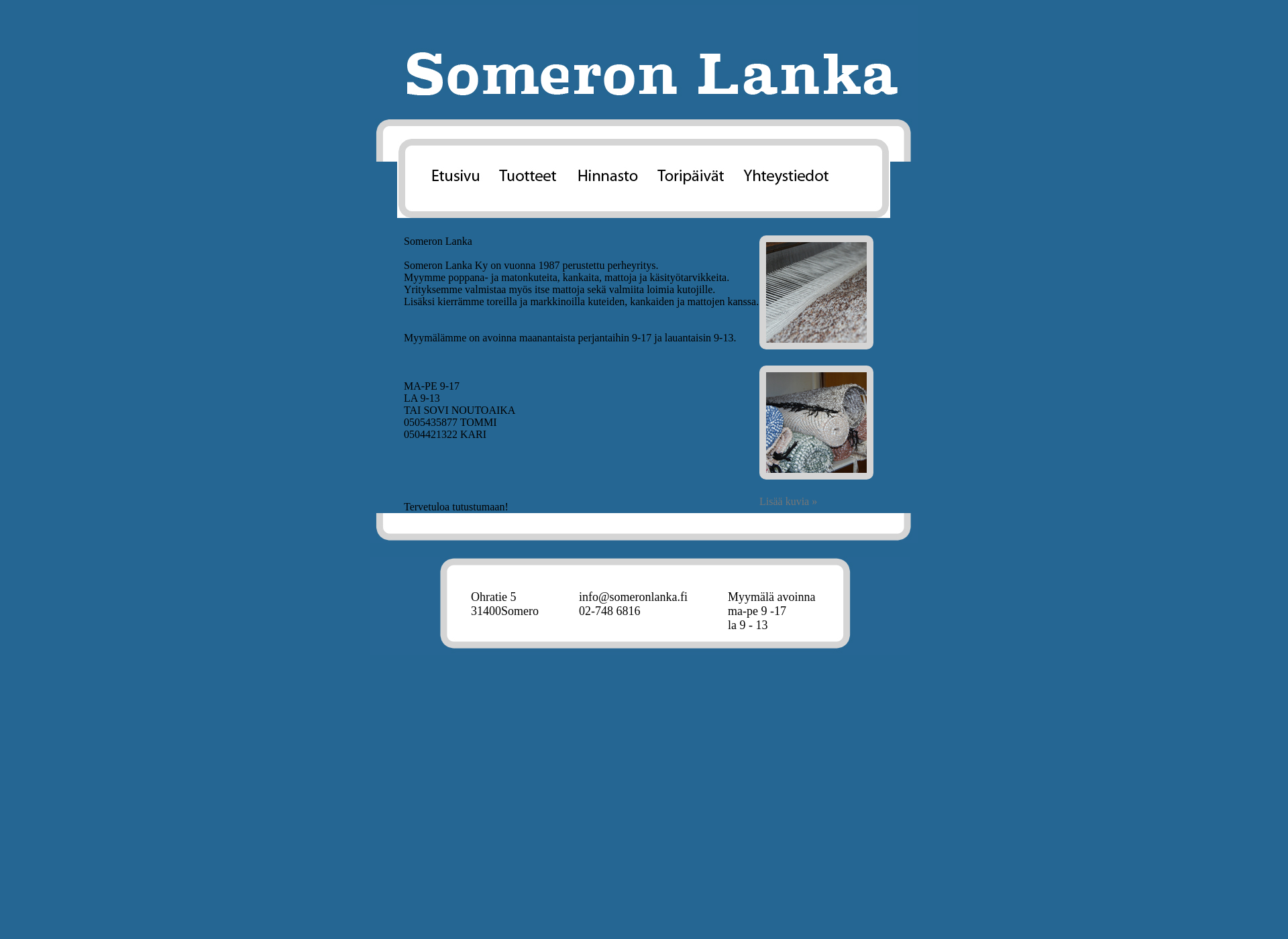 Screenshot for someronlanka.fi
