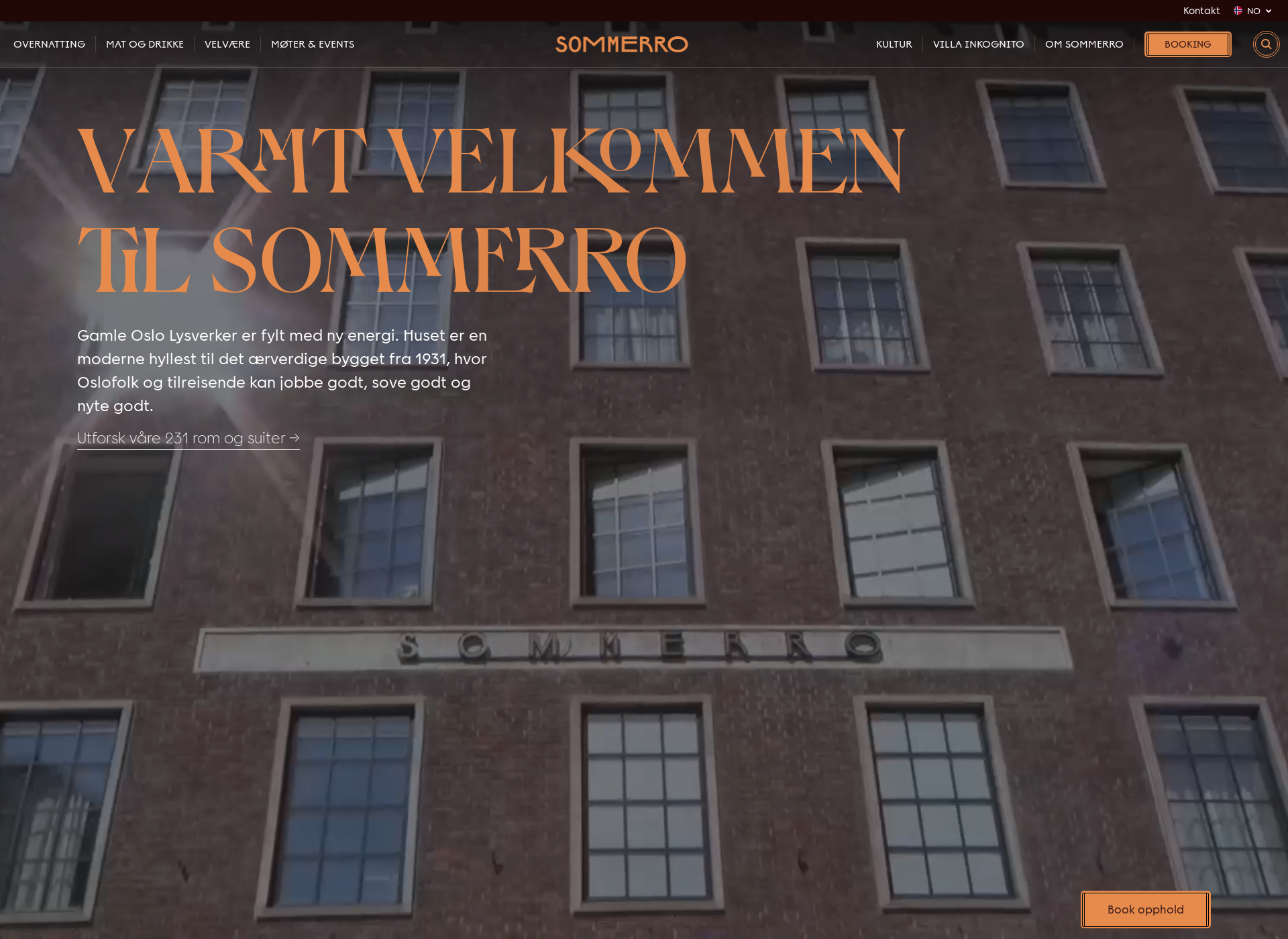 Screenshot for sommerrohus.fi