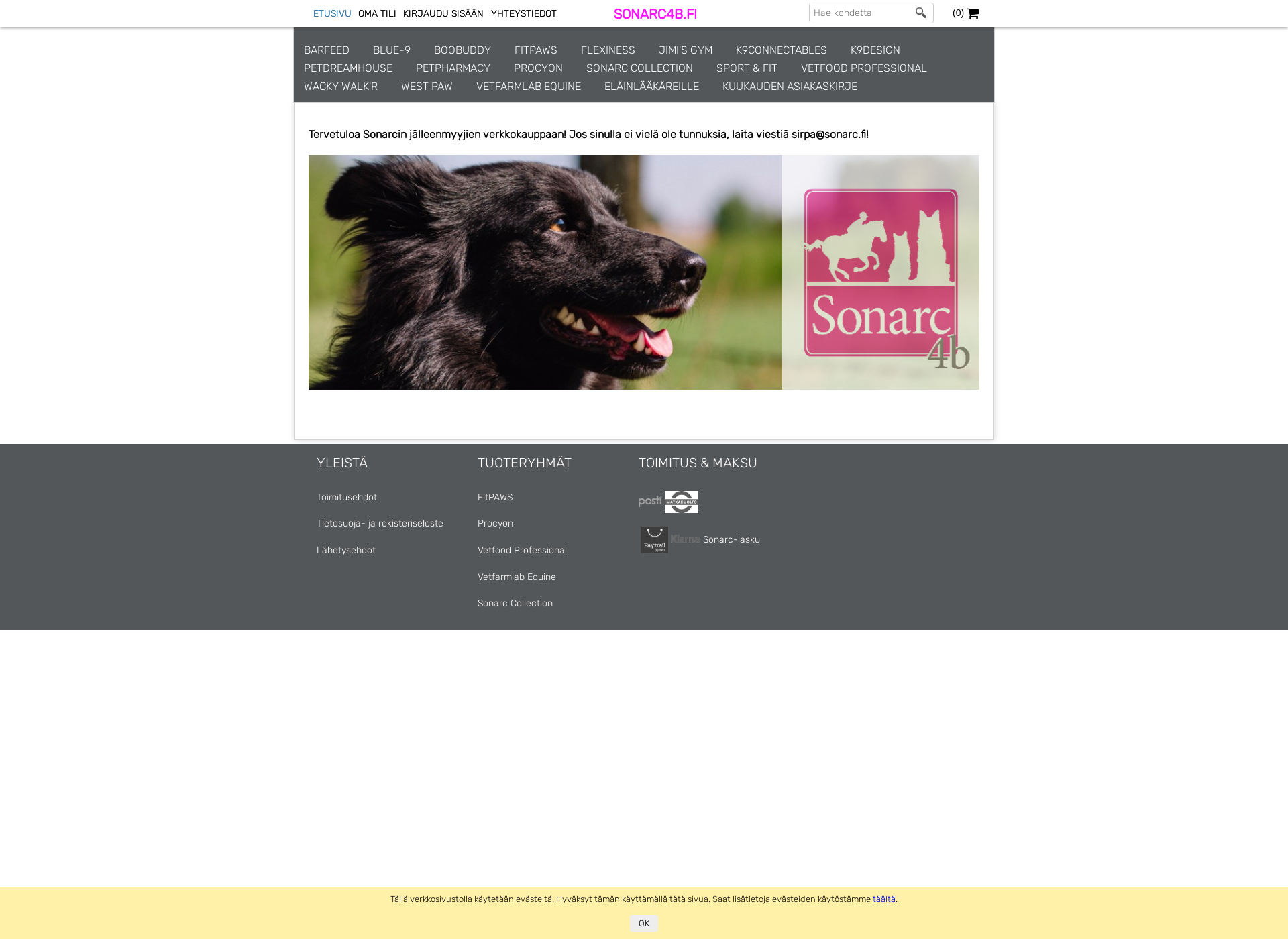 Skärmdump för sonarc4b.fi