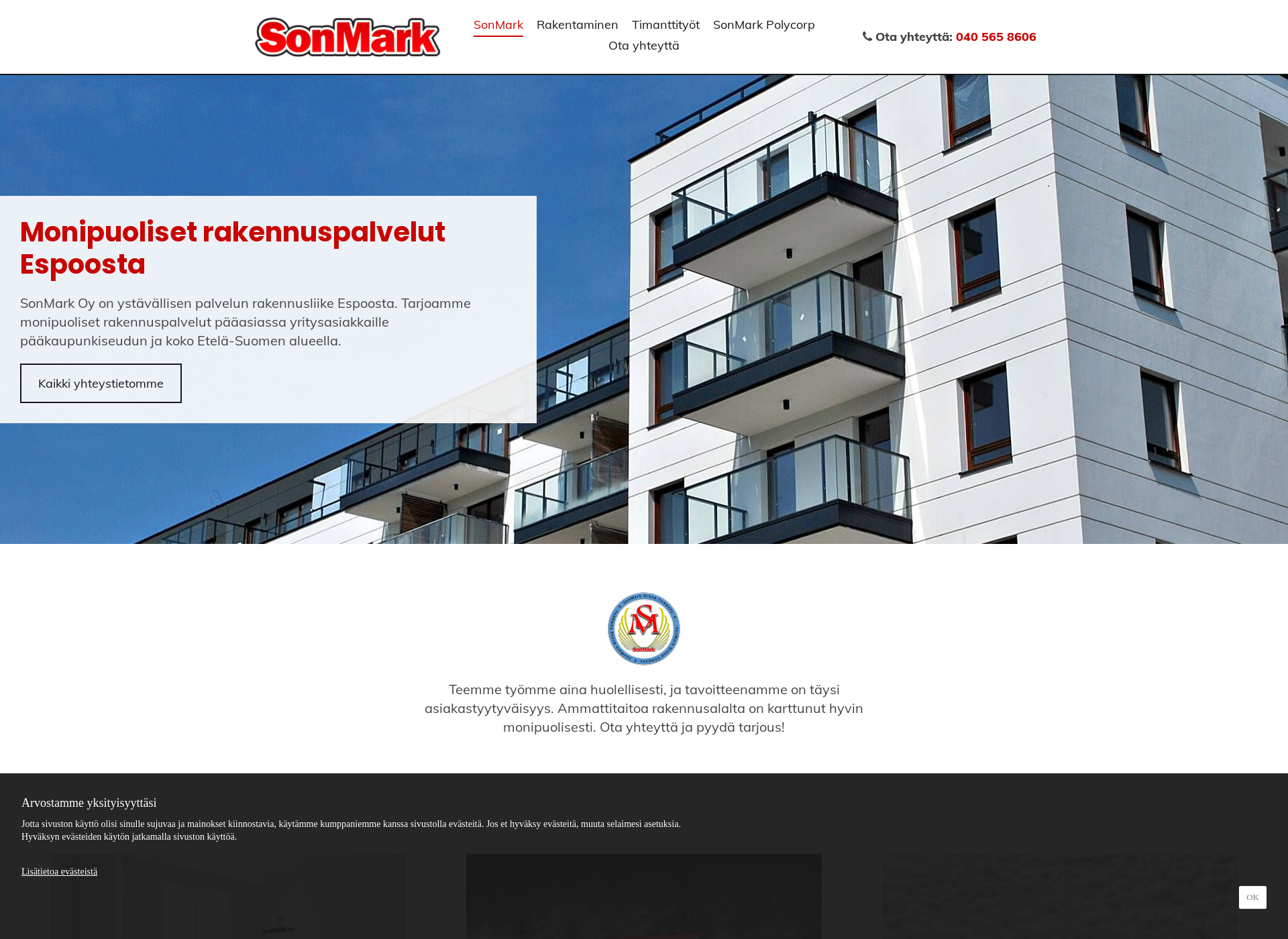 Screenshot for sonmark.fi