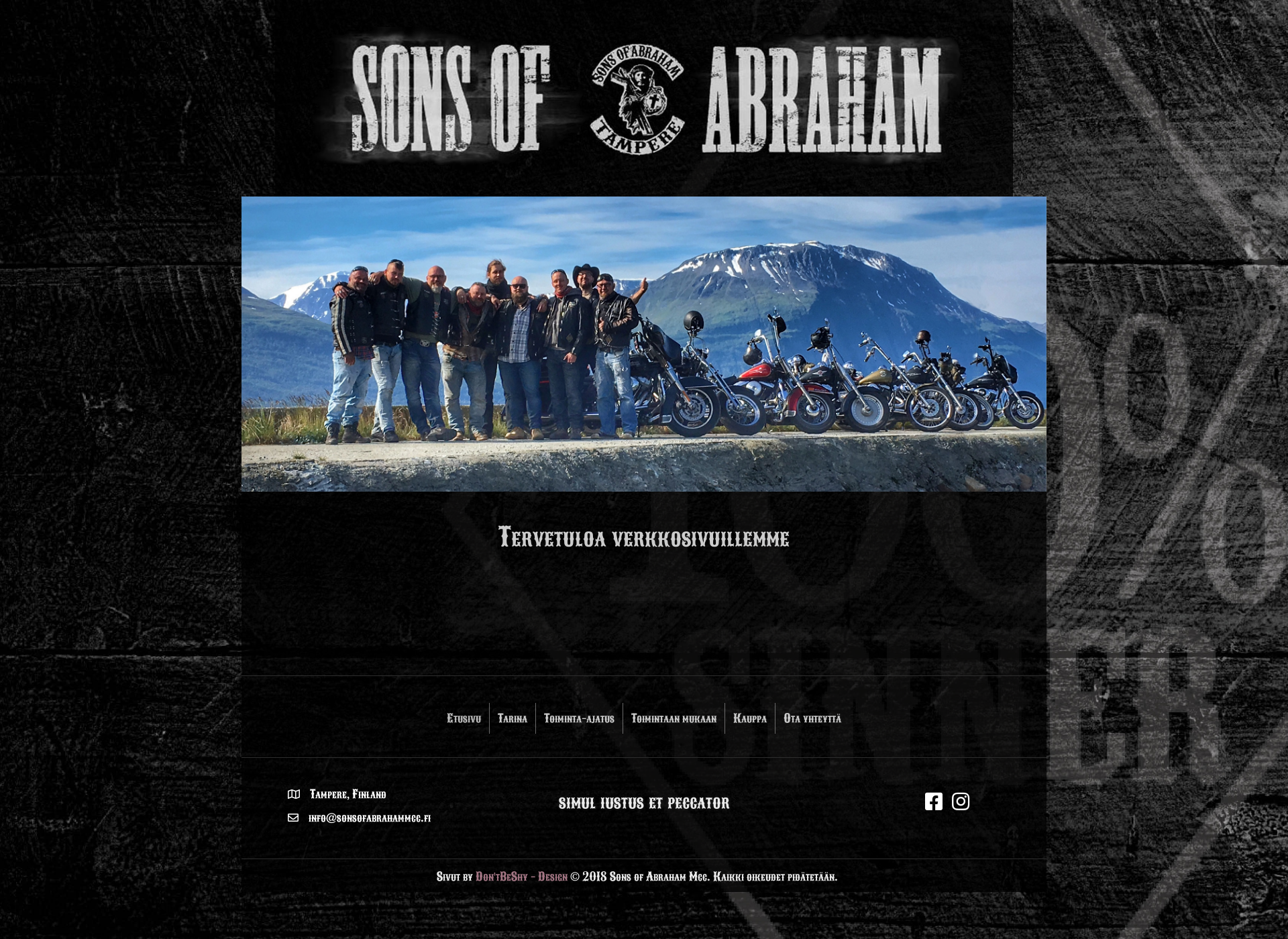 Screenshot for sonsofabrahammcc.fi