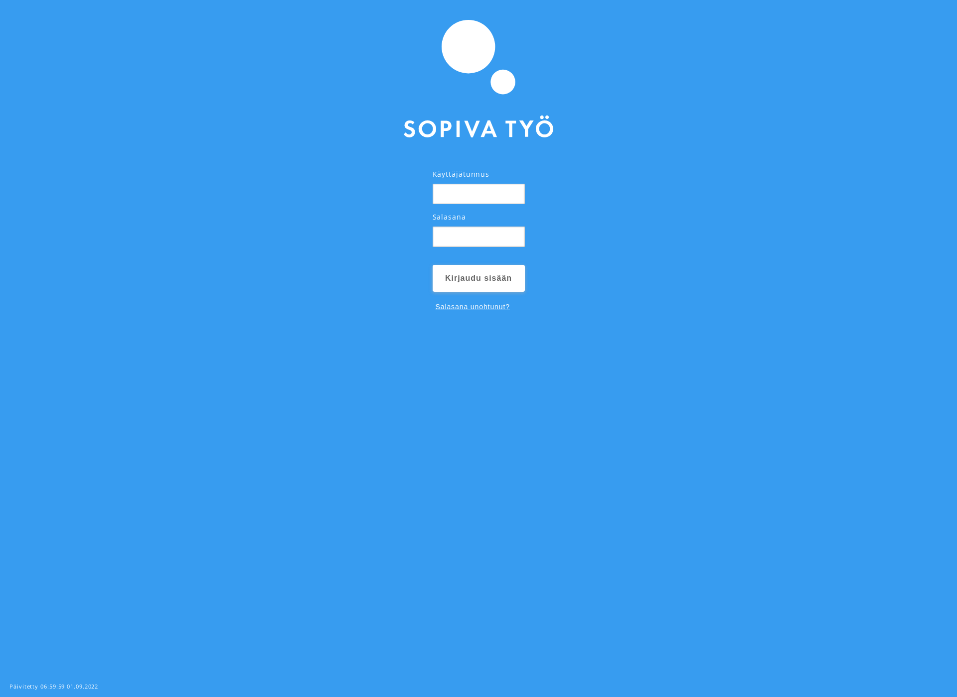Skärmdump för sopivatyo.fi