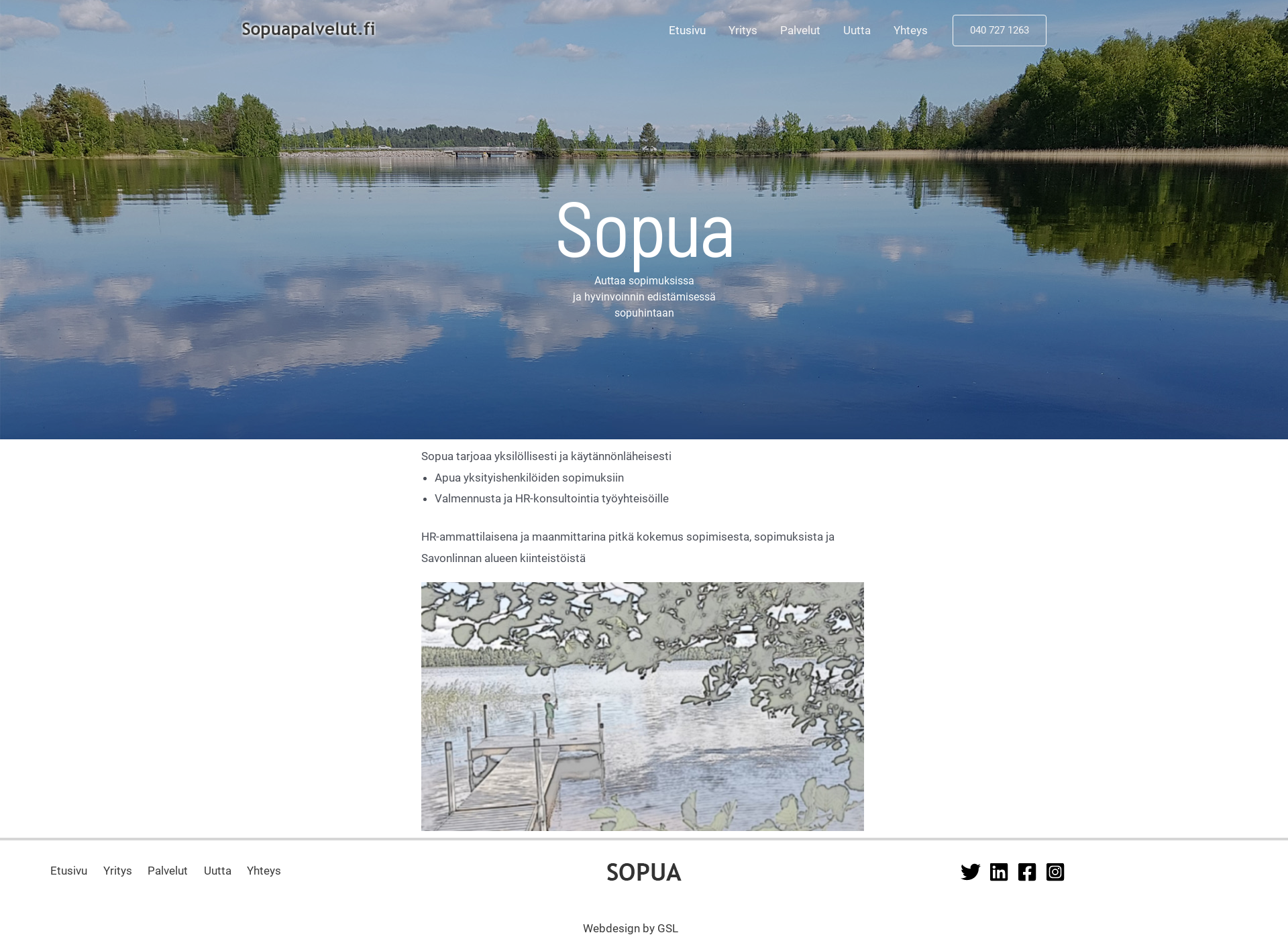 Screenshot for sopuapalvelut.fi
