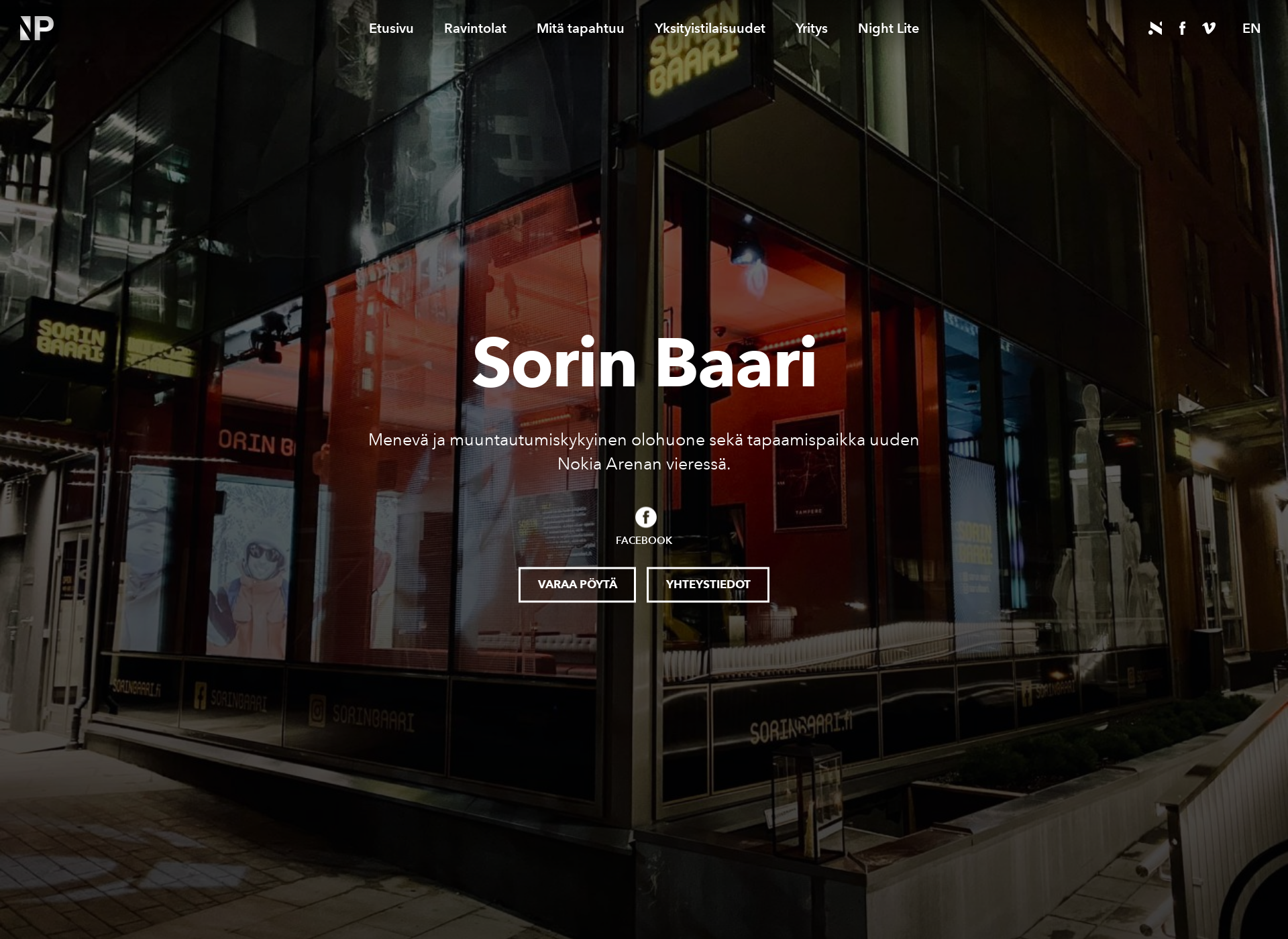 Screenshot for sorinsportsbar.fi