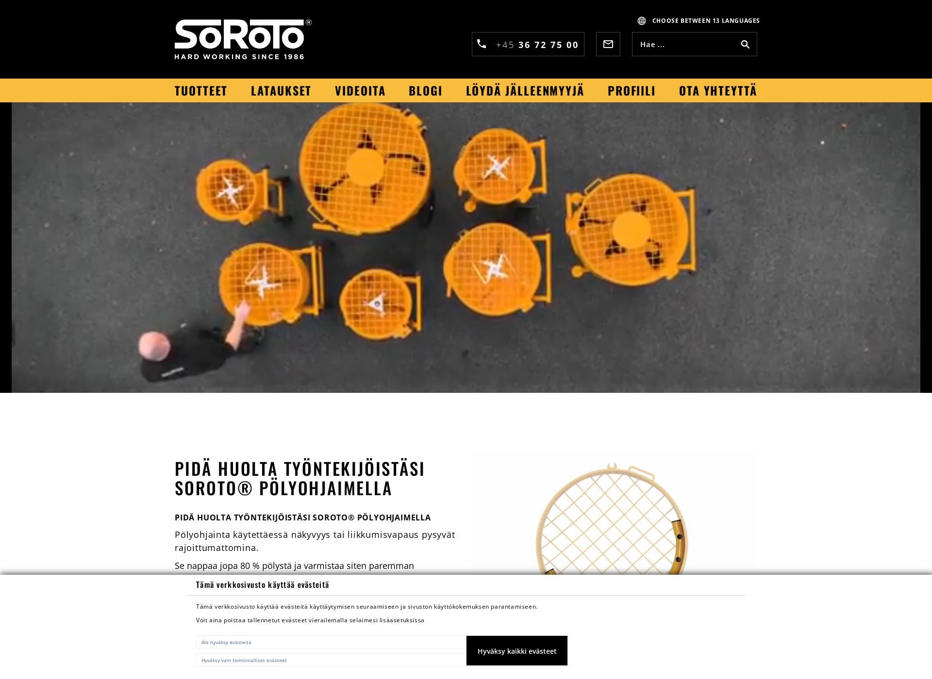 Screenshot for soroto.fi