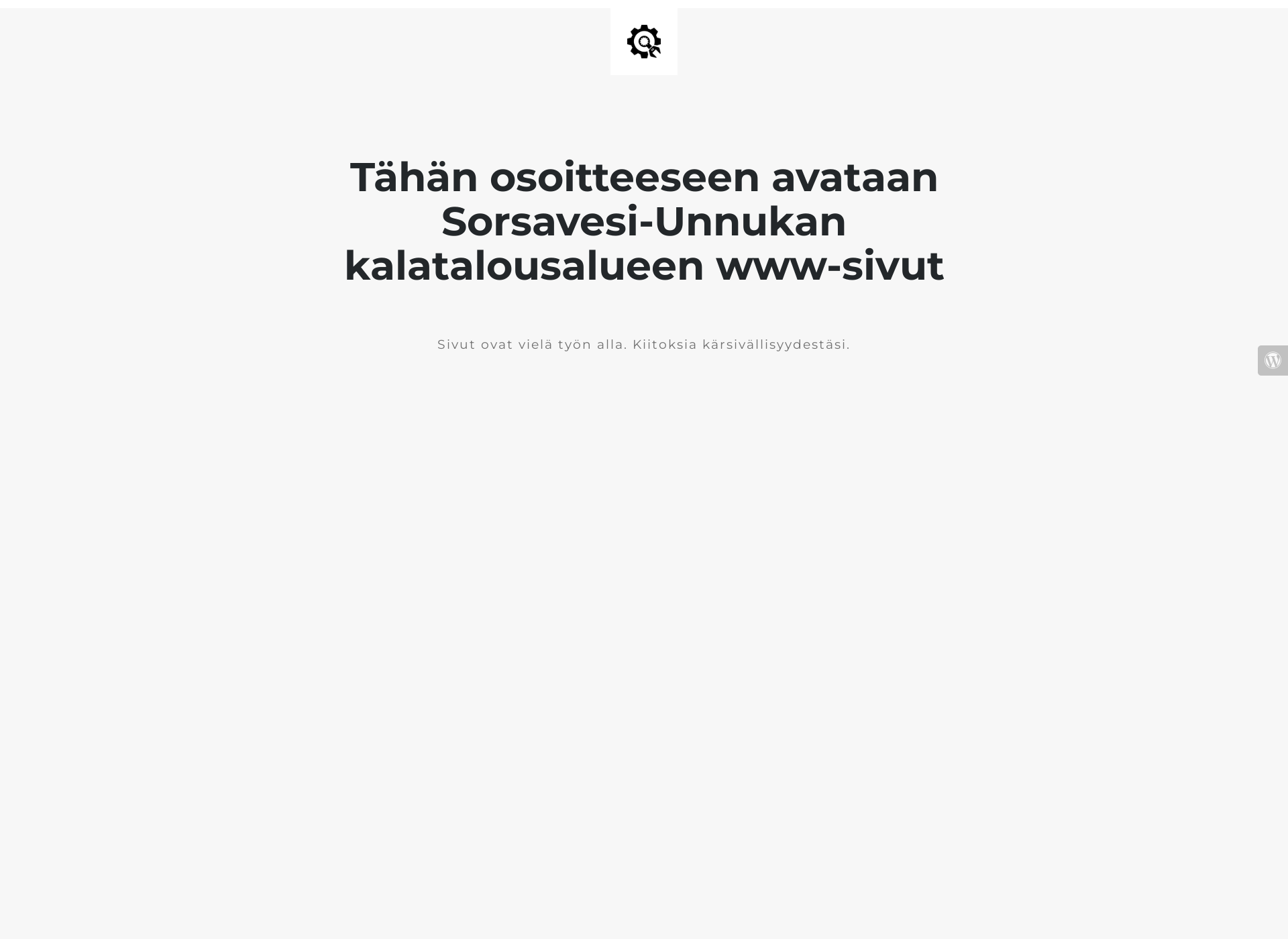 Screenshot for sorsavesi-unnukkakta.fi