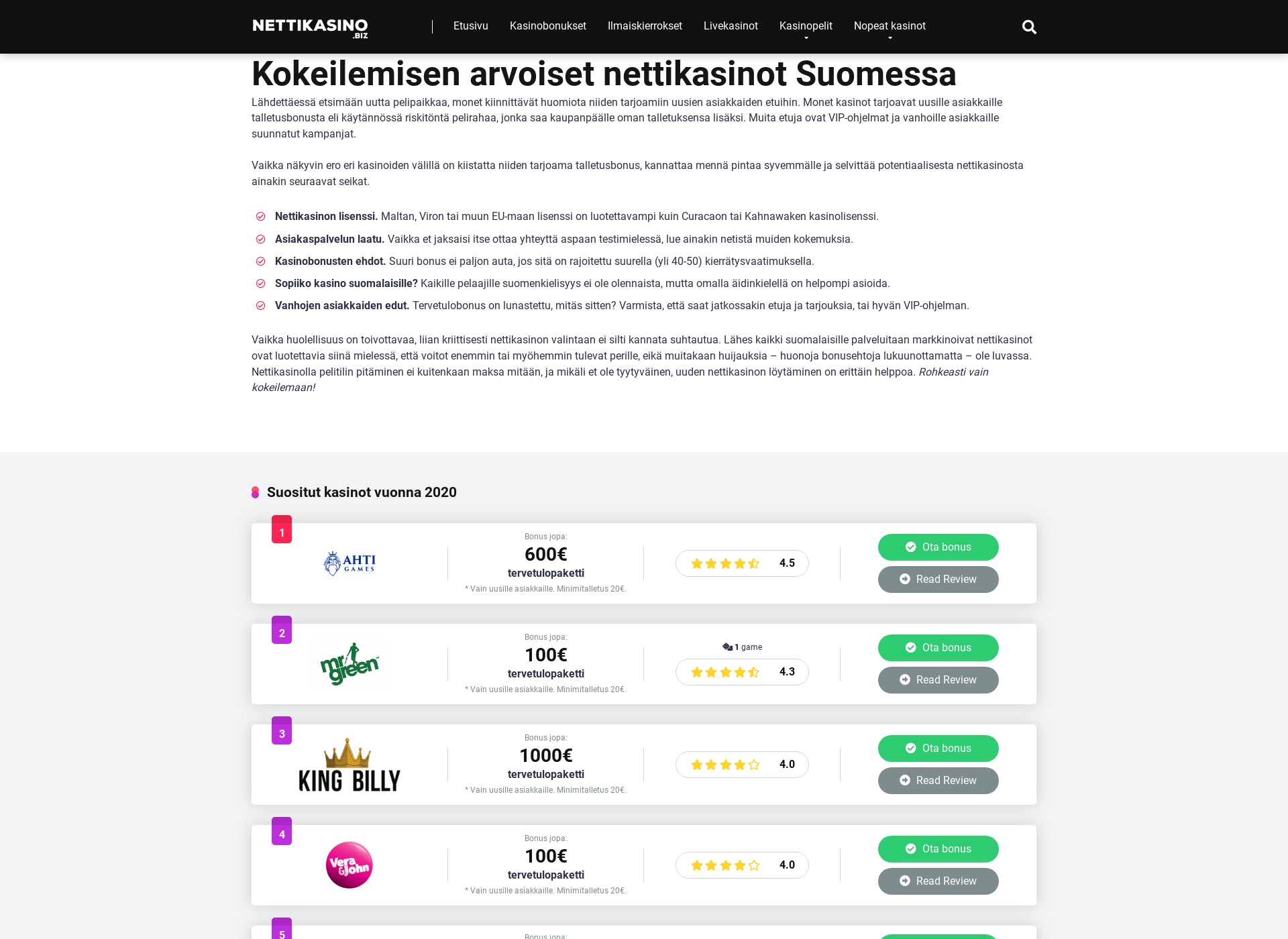 Screenshot for sosiaalitieto.fi