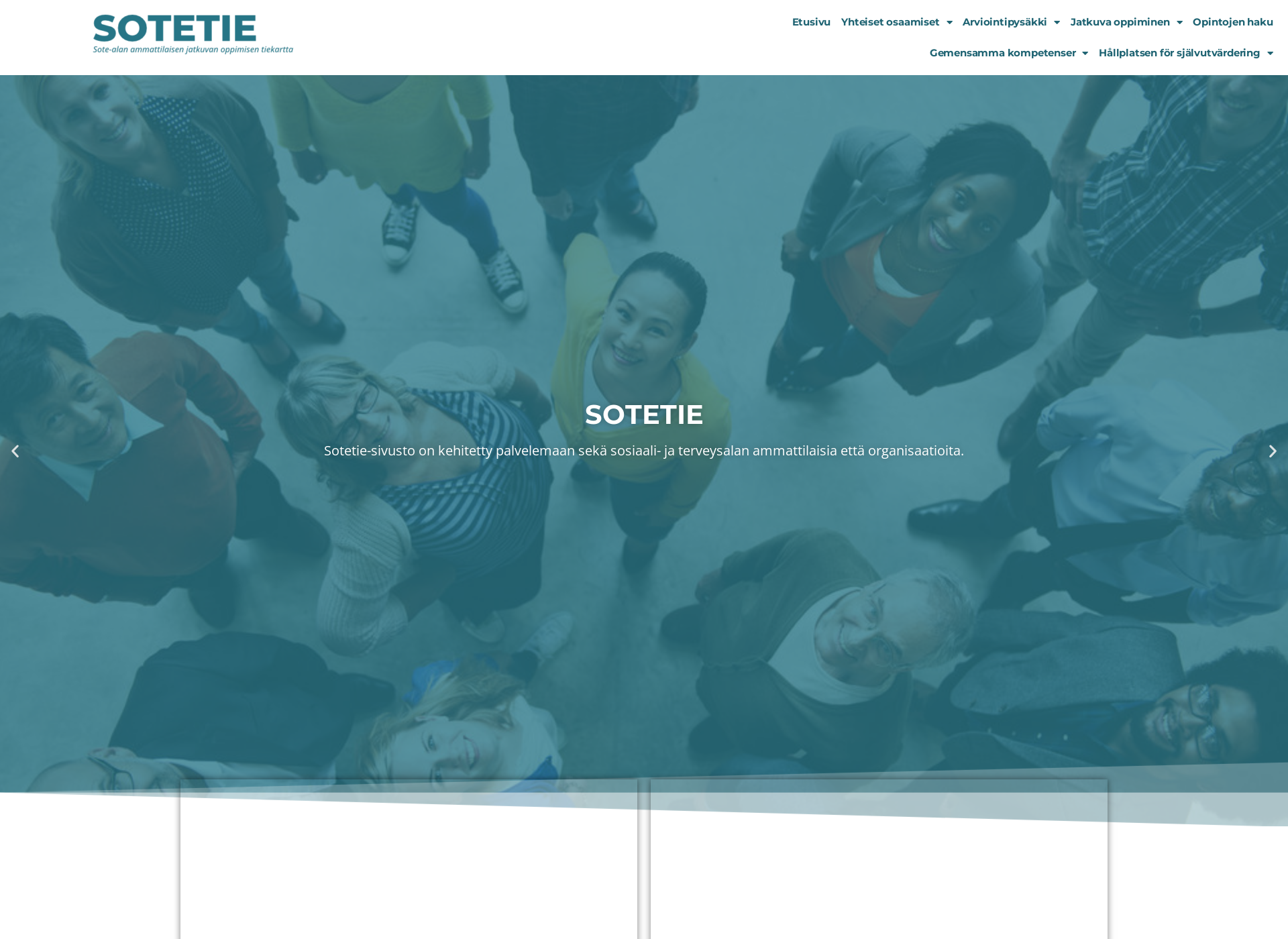 Screenshot for sotetie.fi