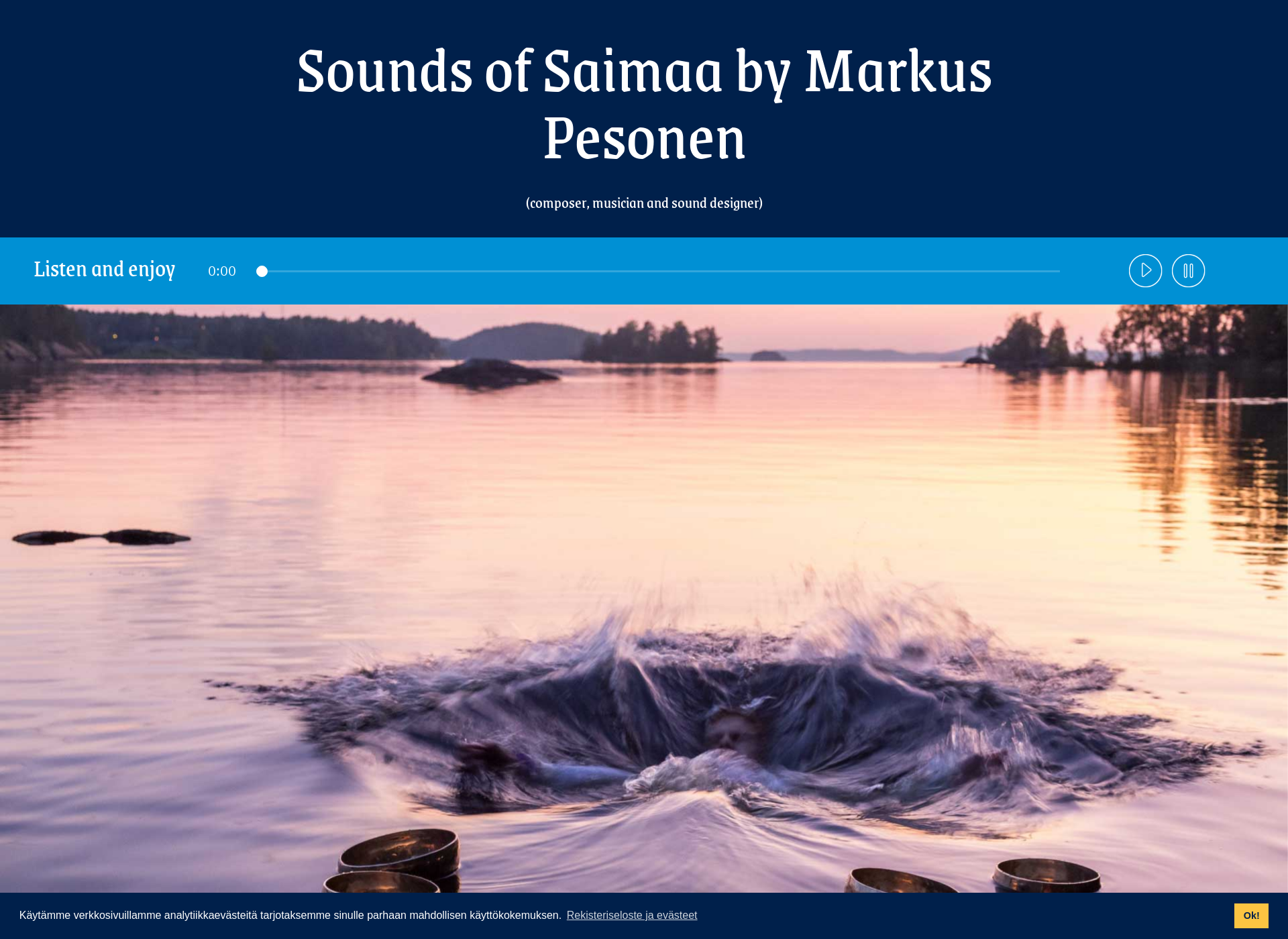 Screenshot for soundsofsaimaa.fi