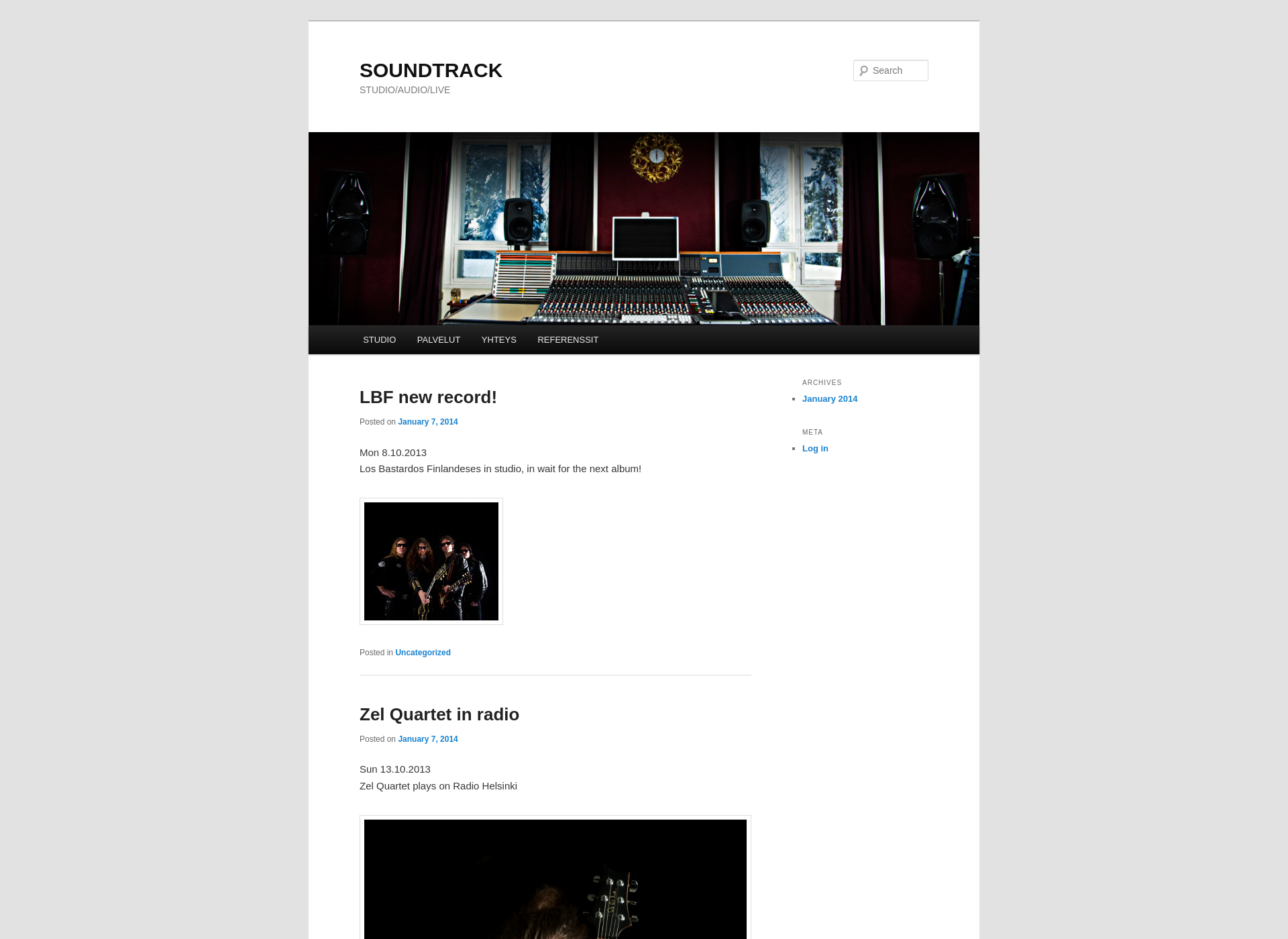Screenshot for soundstation.fi