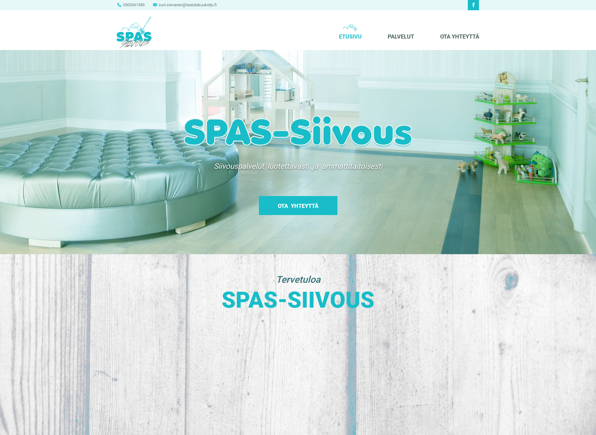 Screenshot for spas-siivous.fi